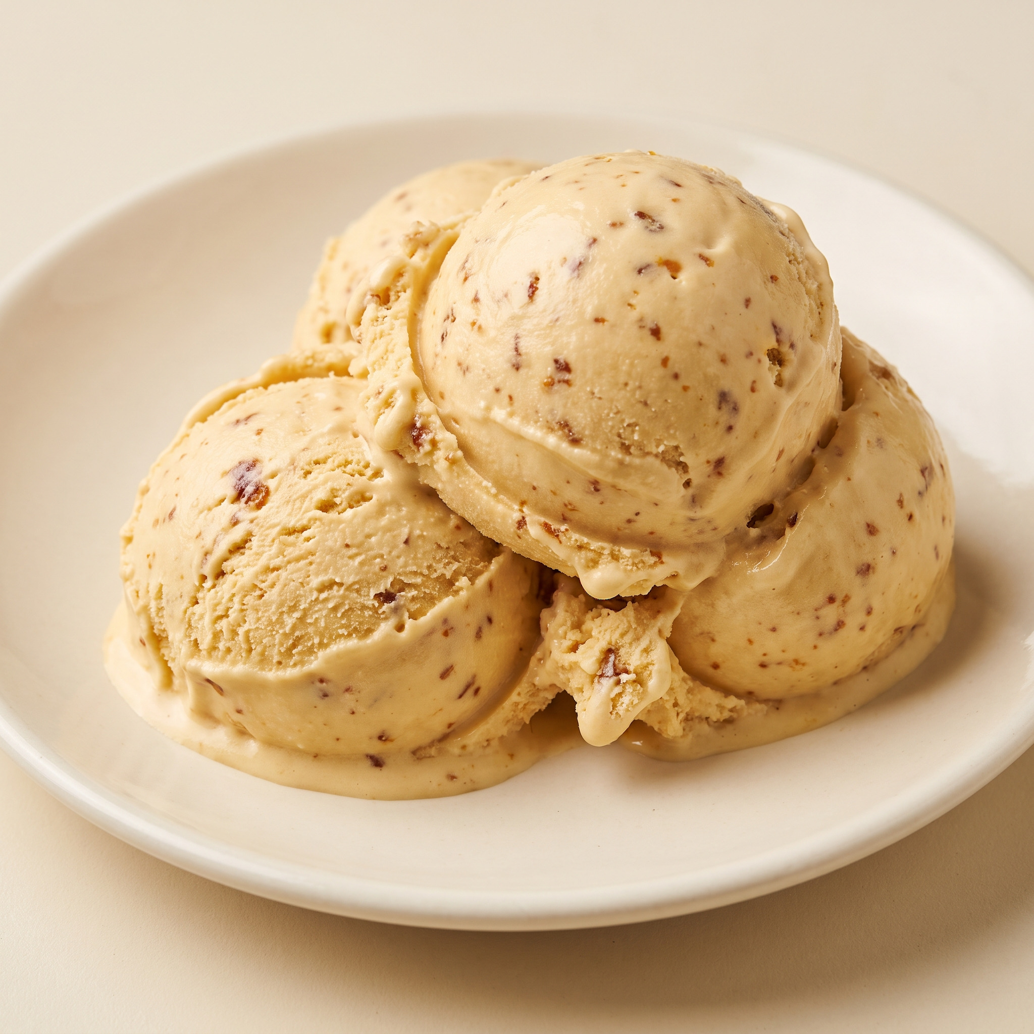 Helado de guirlache: Eis mit aragonesischem Mandelkaramell