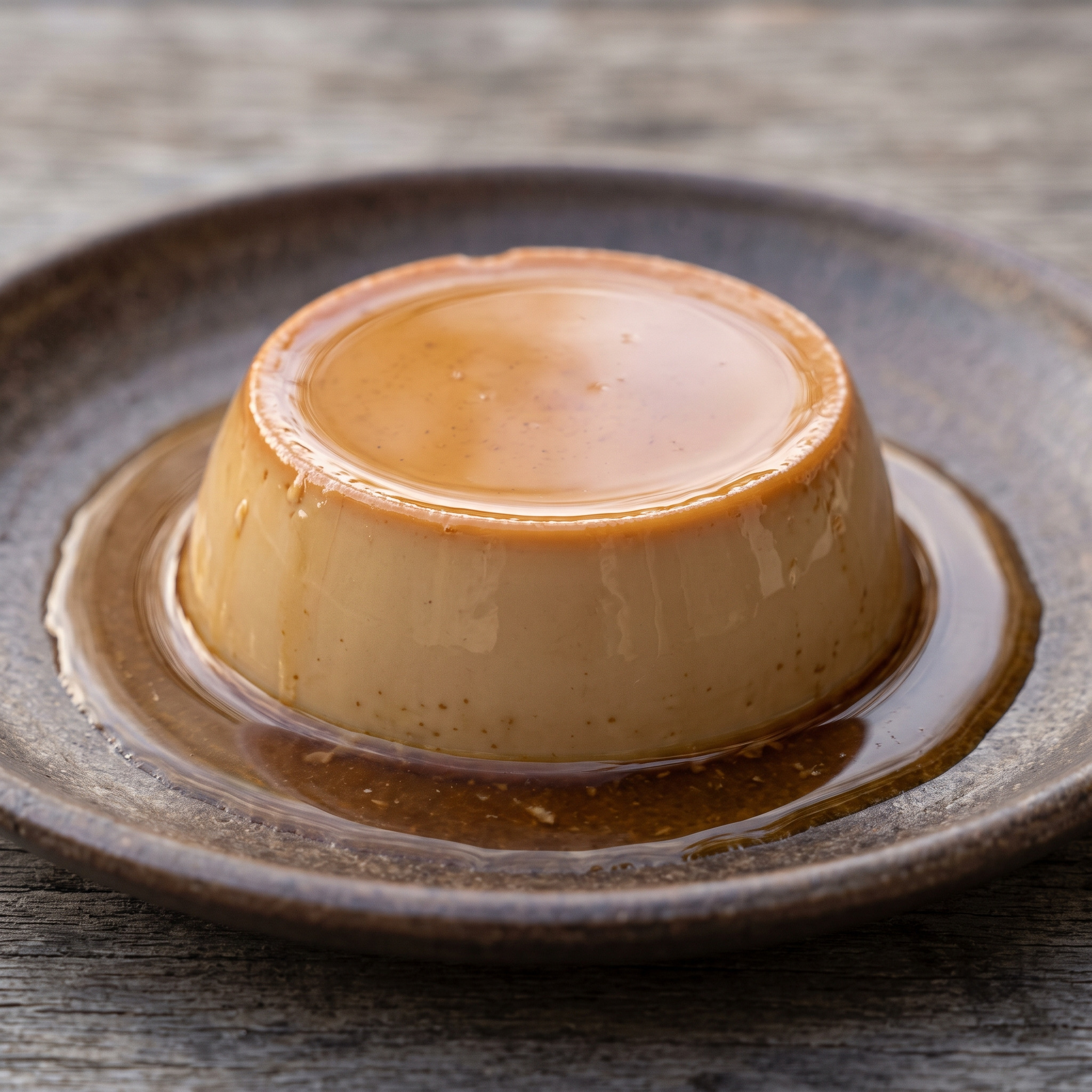 Flan de café – seidiger Kaffeeflan mit Karamell