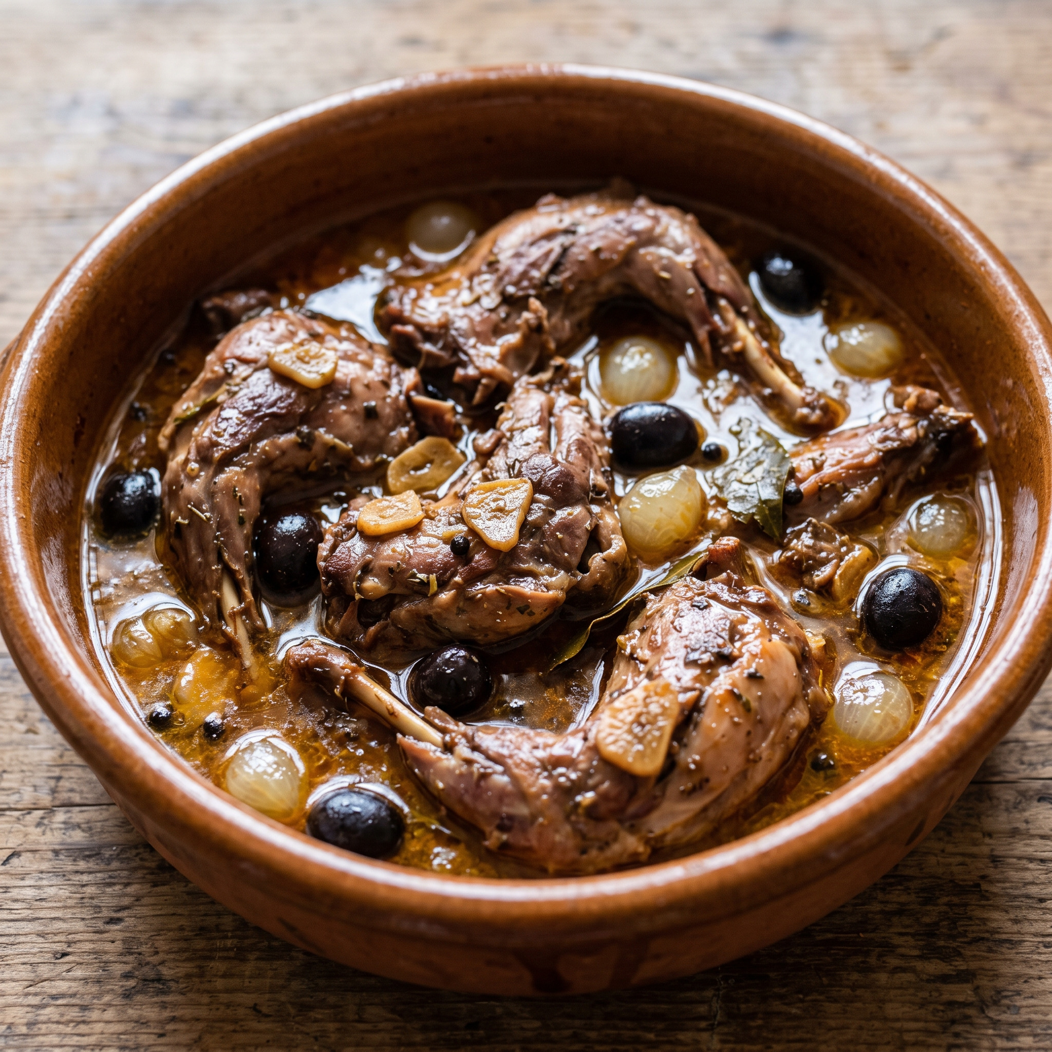 Katalanischer Escabeche mit Wildkaninchen