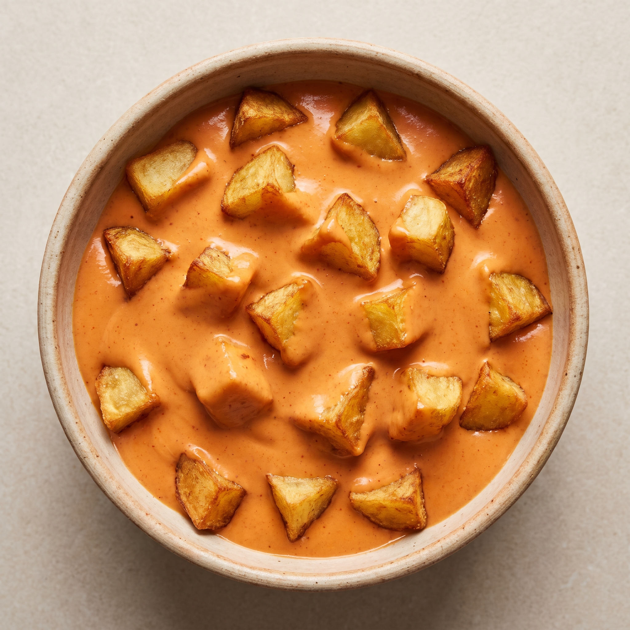Madrilenische Salsa brava ohne Tomate