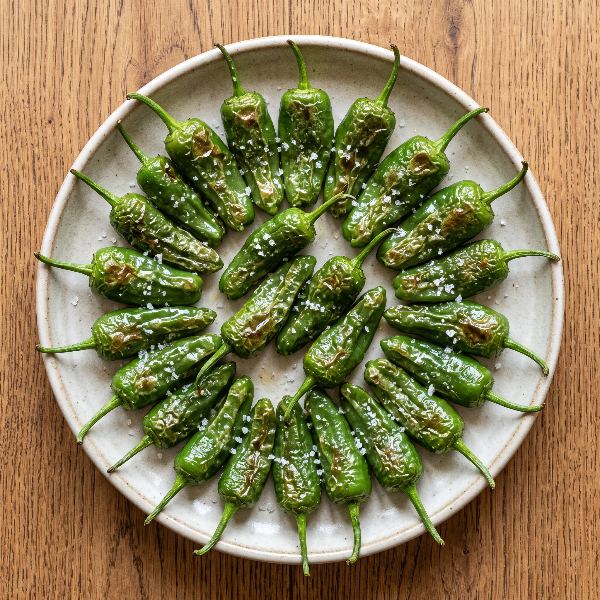 Pimientos de Padrón: Galicische Schoten aus der Pfanne