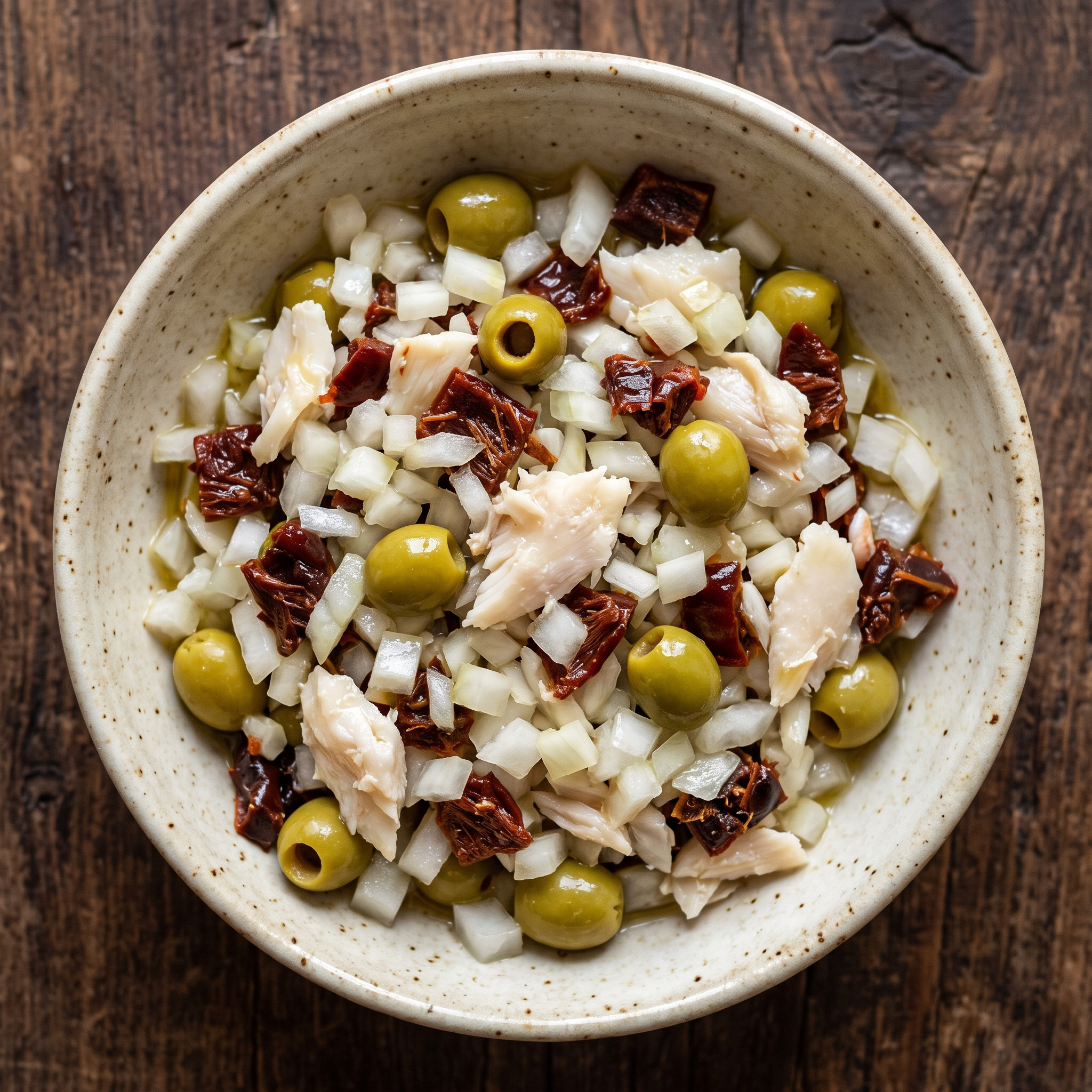 Zwiebel, Ñora und Bacalao aus Murcia