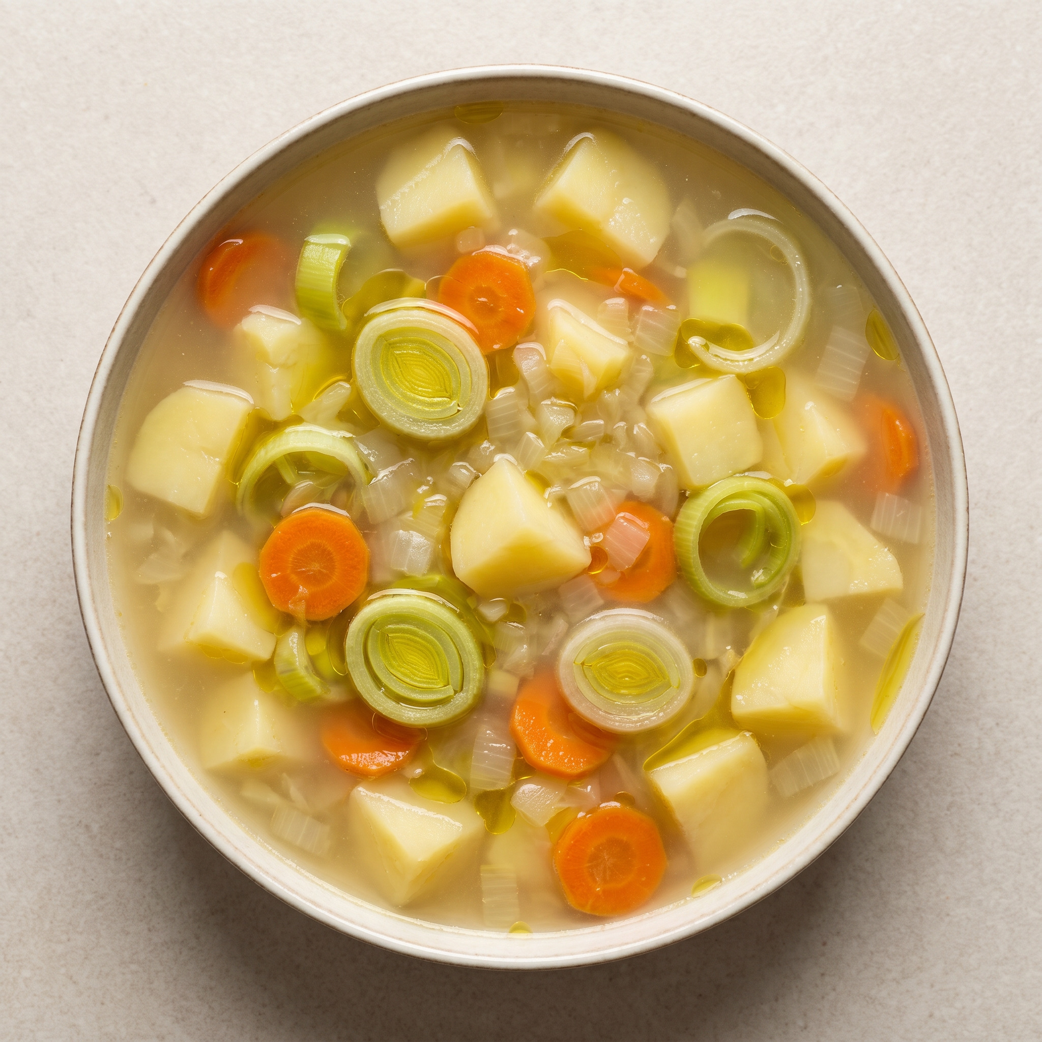 Porrusalda: Baskische Lauchsuppe für kalte Tage