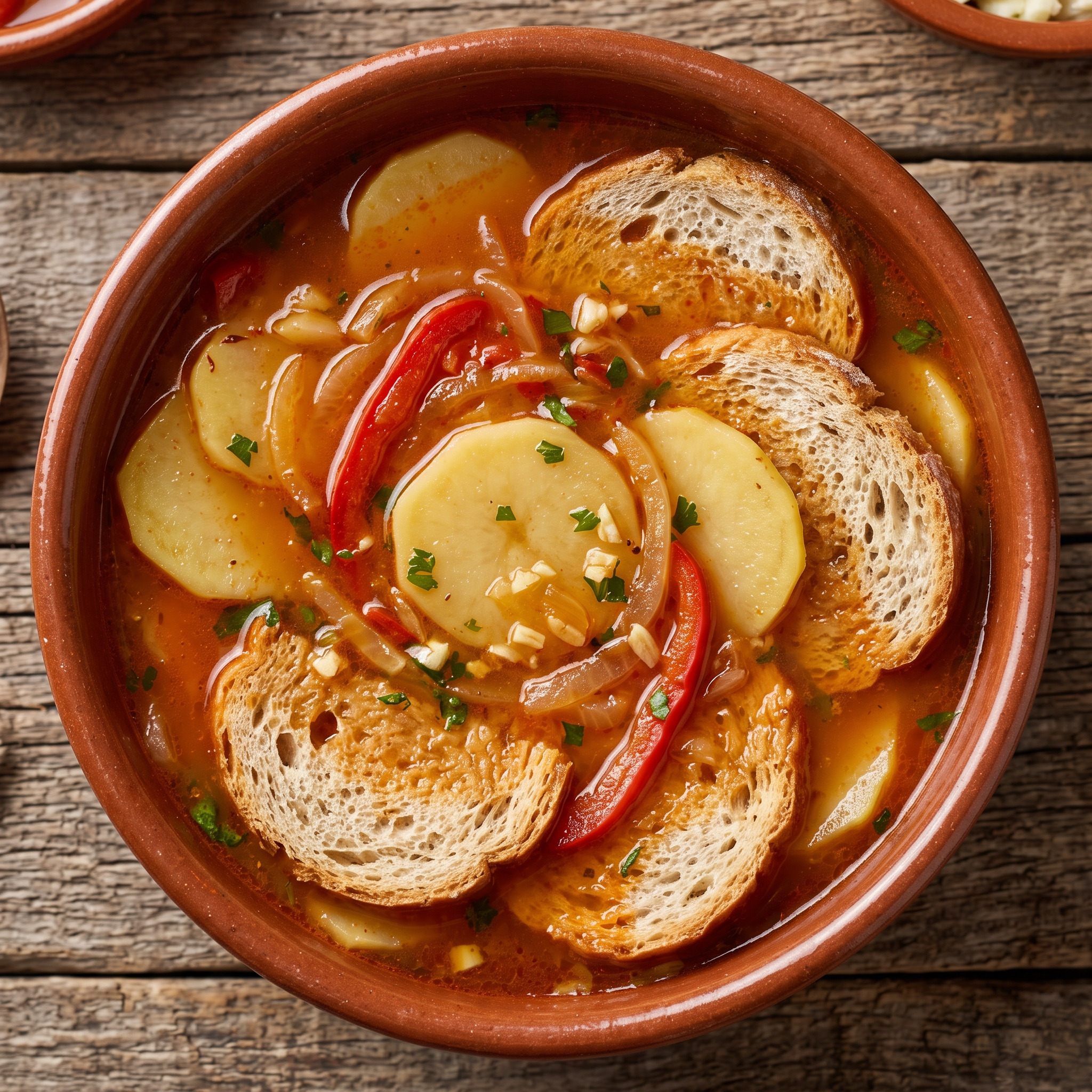 Sopa de patatas aus La Vera