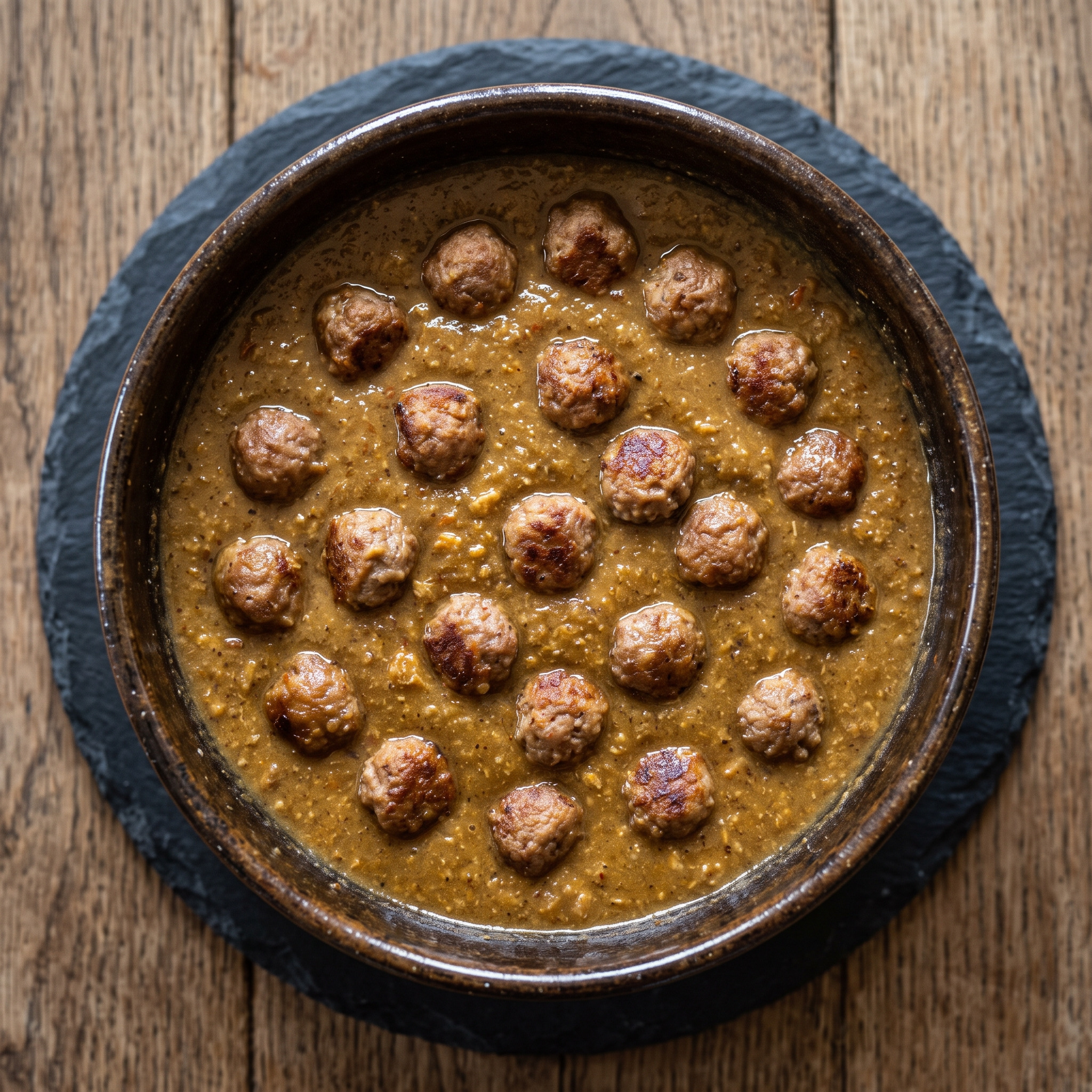 Sopa torrada amb pilotilles