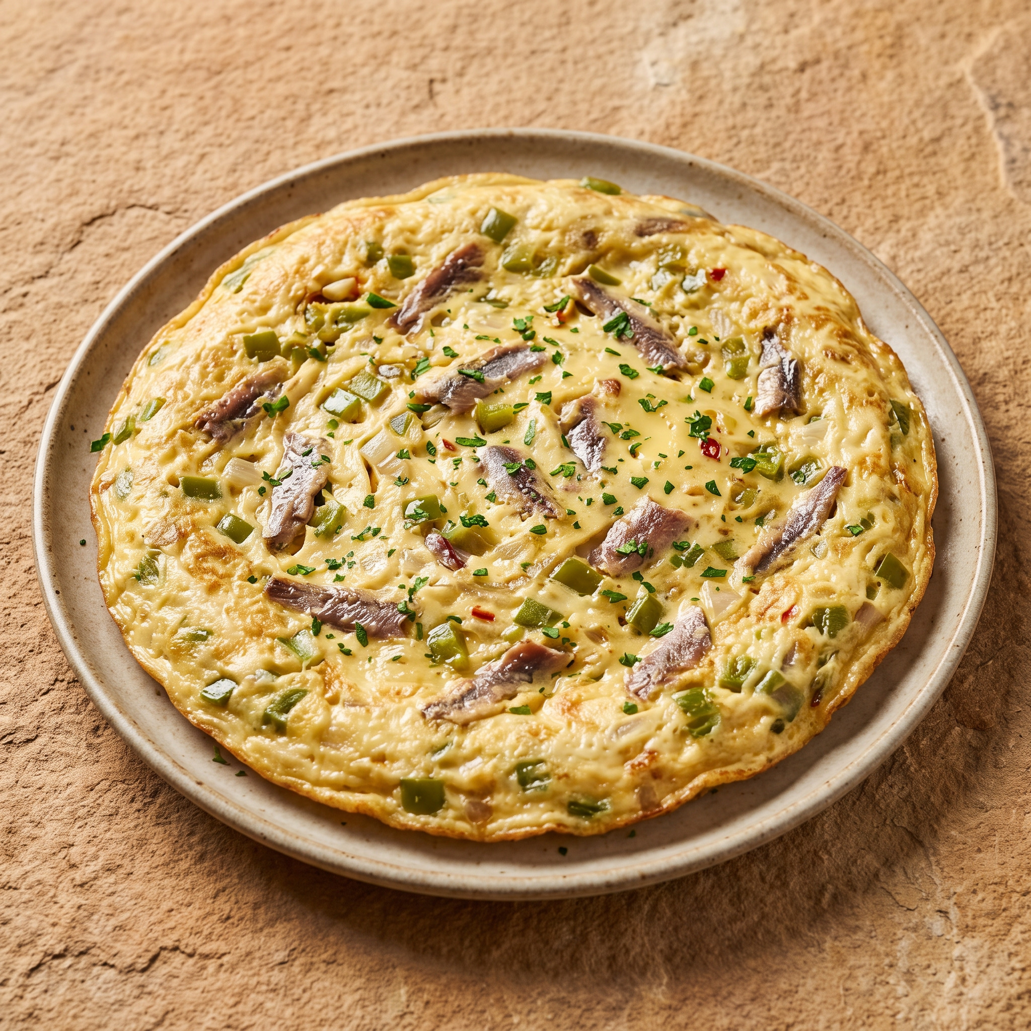 Tortilla de anchoas aus dem Baskenland