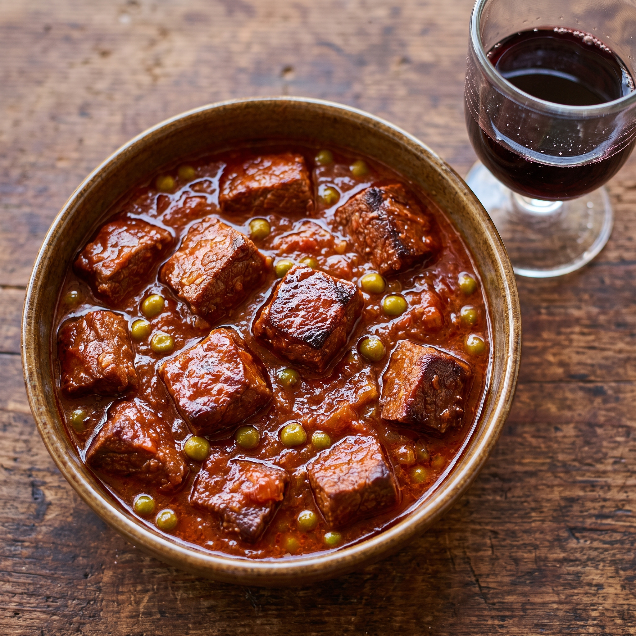 Venado en salsa serrana aus Andalusien