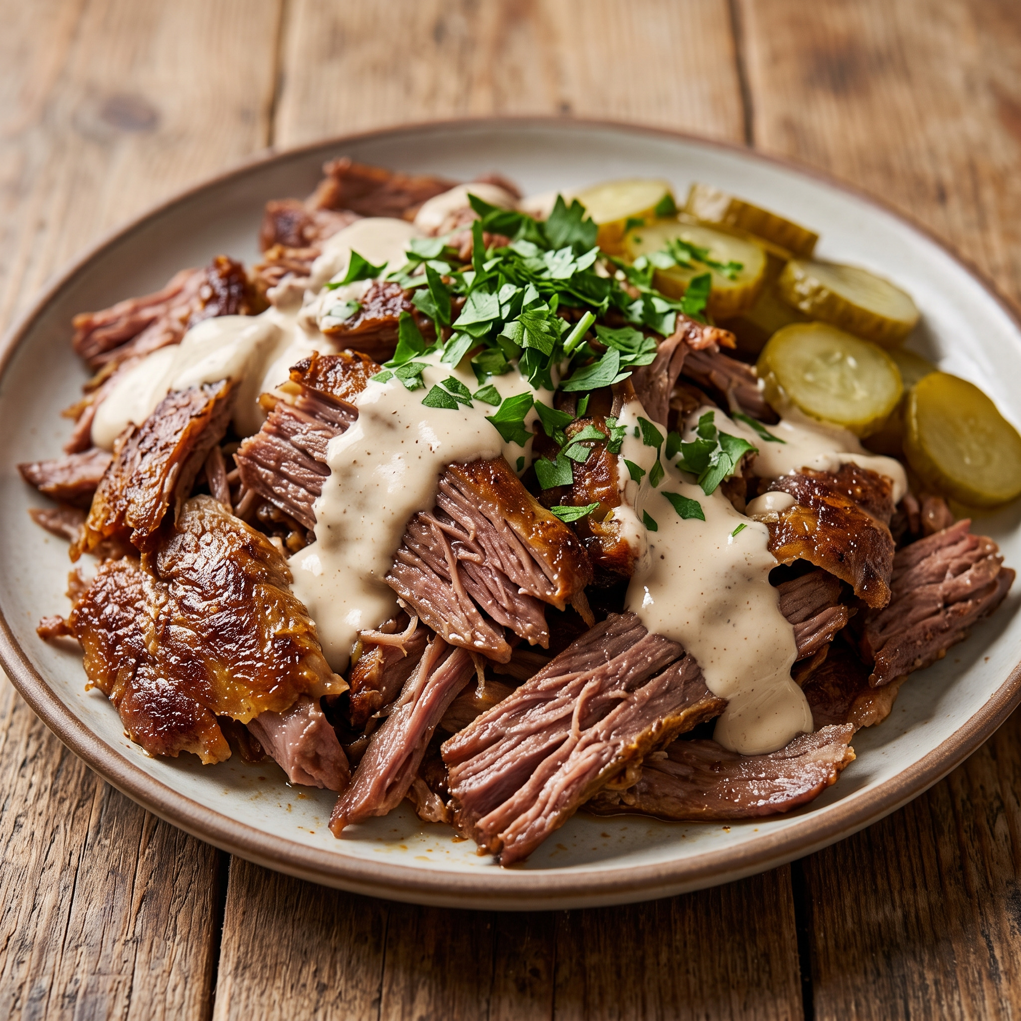 Ägyptische Rindfleisch-Schawarma vom Drehspieß