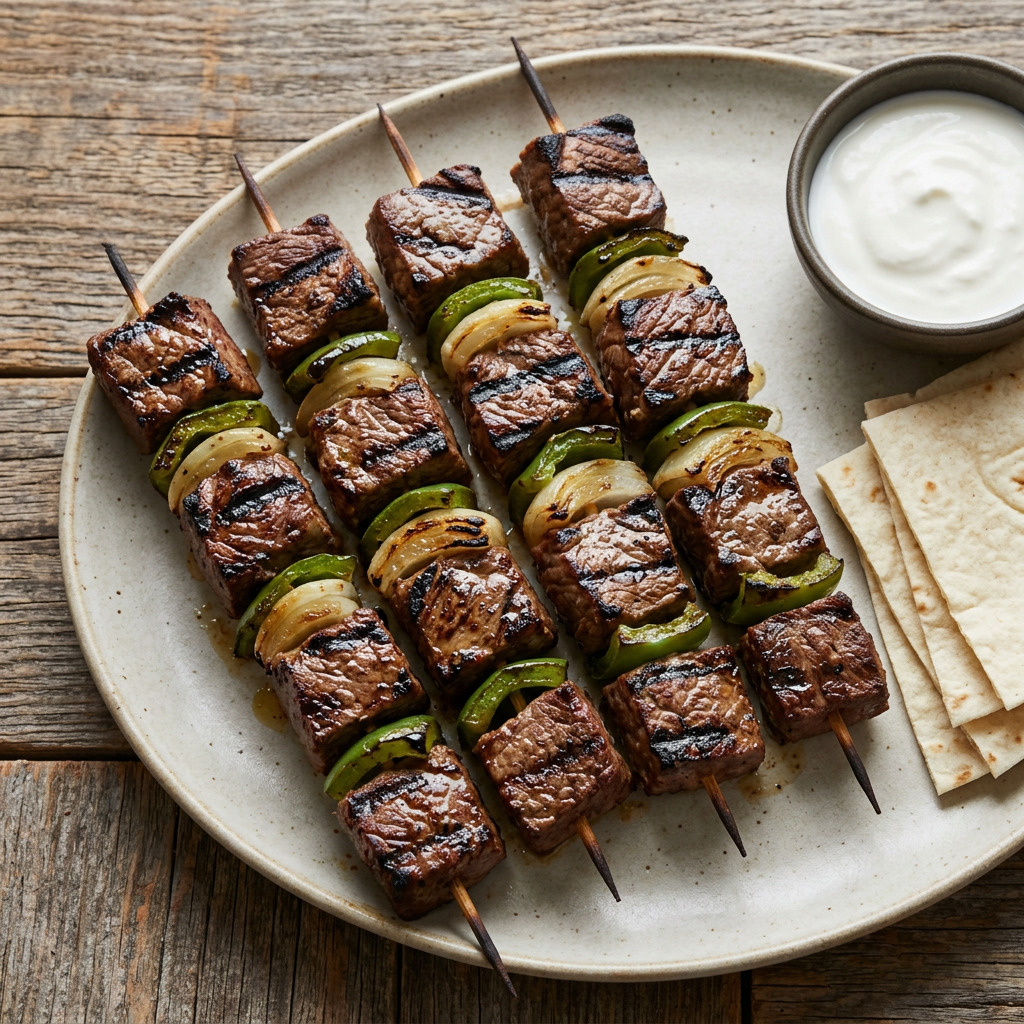 Alambre de res vom Grill