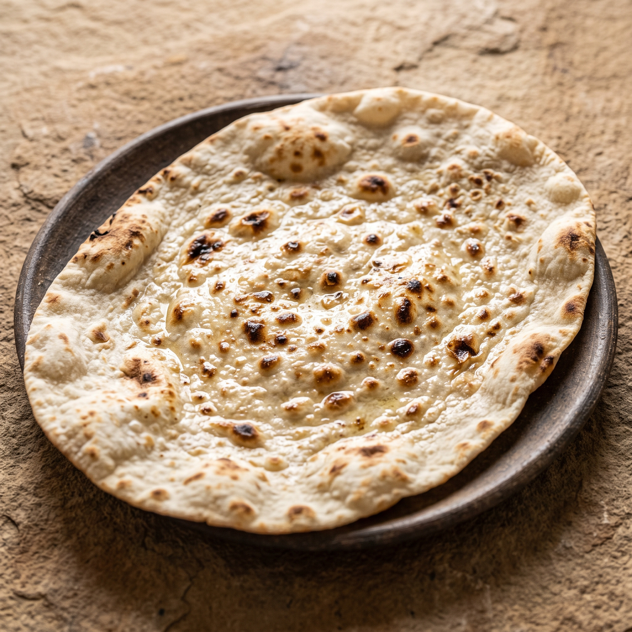 Armenischer Lavash direkt vom Grill