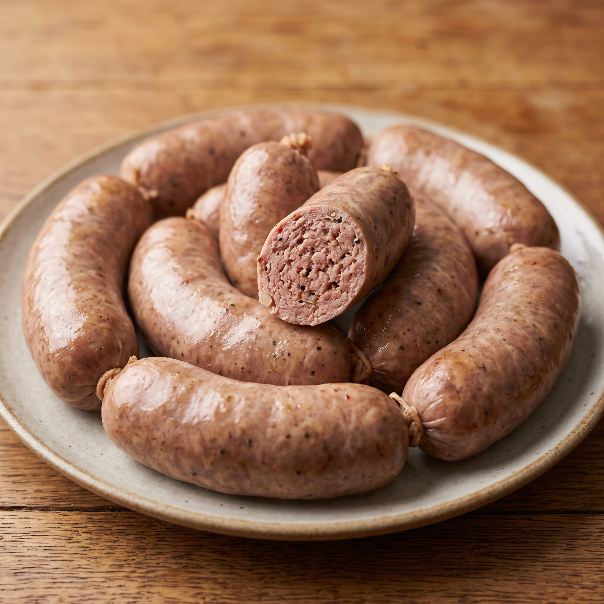 Aserbaidschanische Rinder-Kolbasa vom Mangal