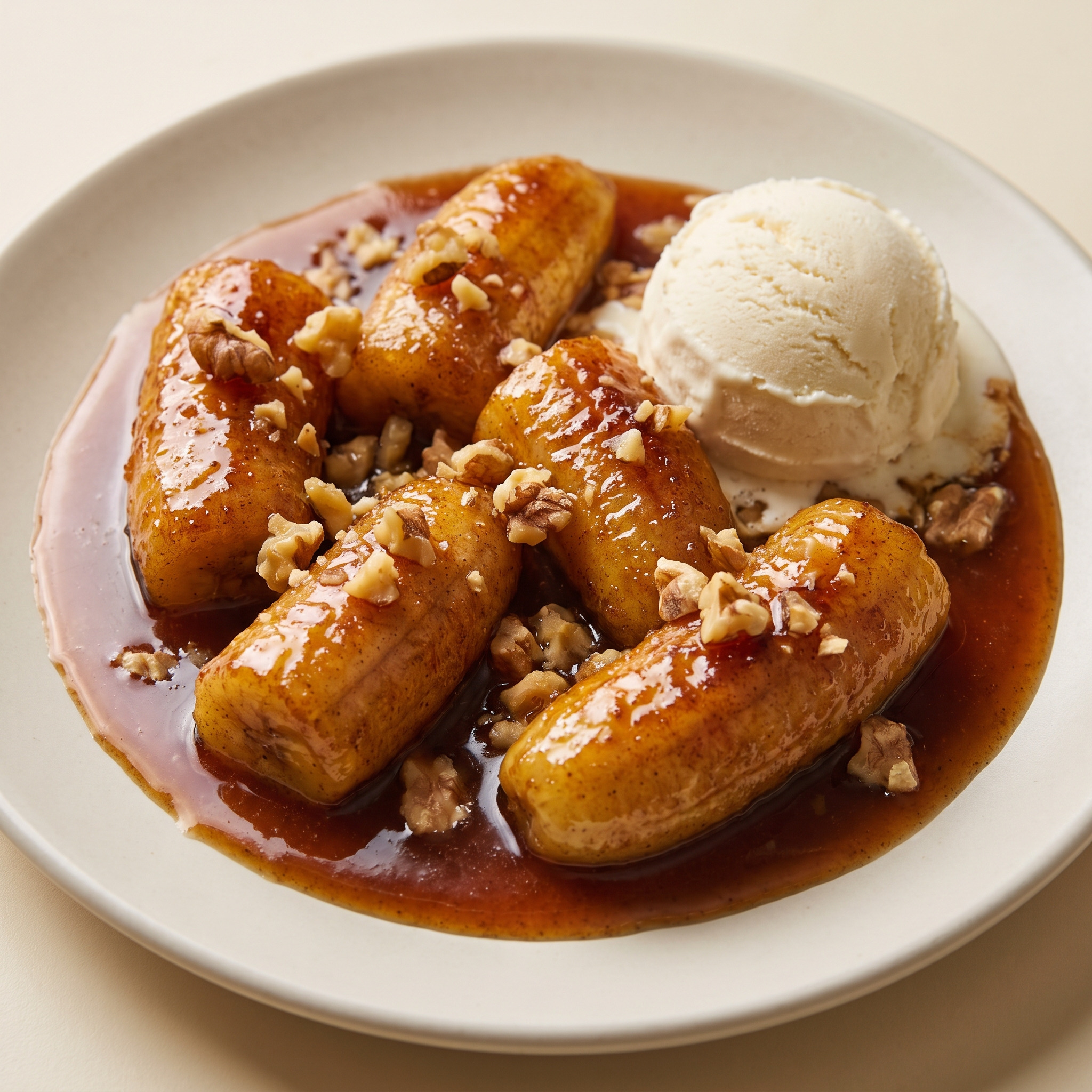 Bananas al Oporto vom Grill
