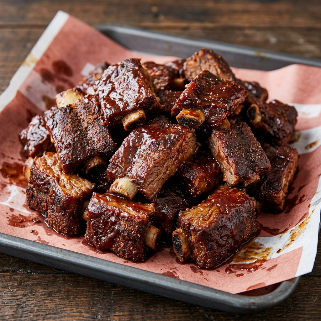 Chicago-Style Rib Tips vom Grill