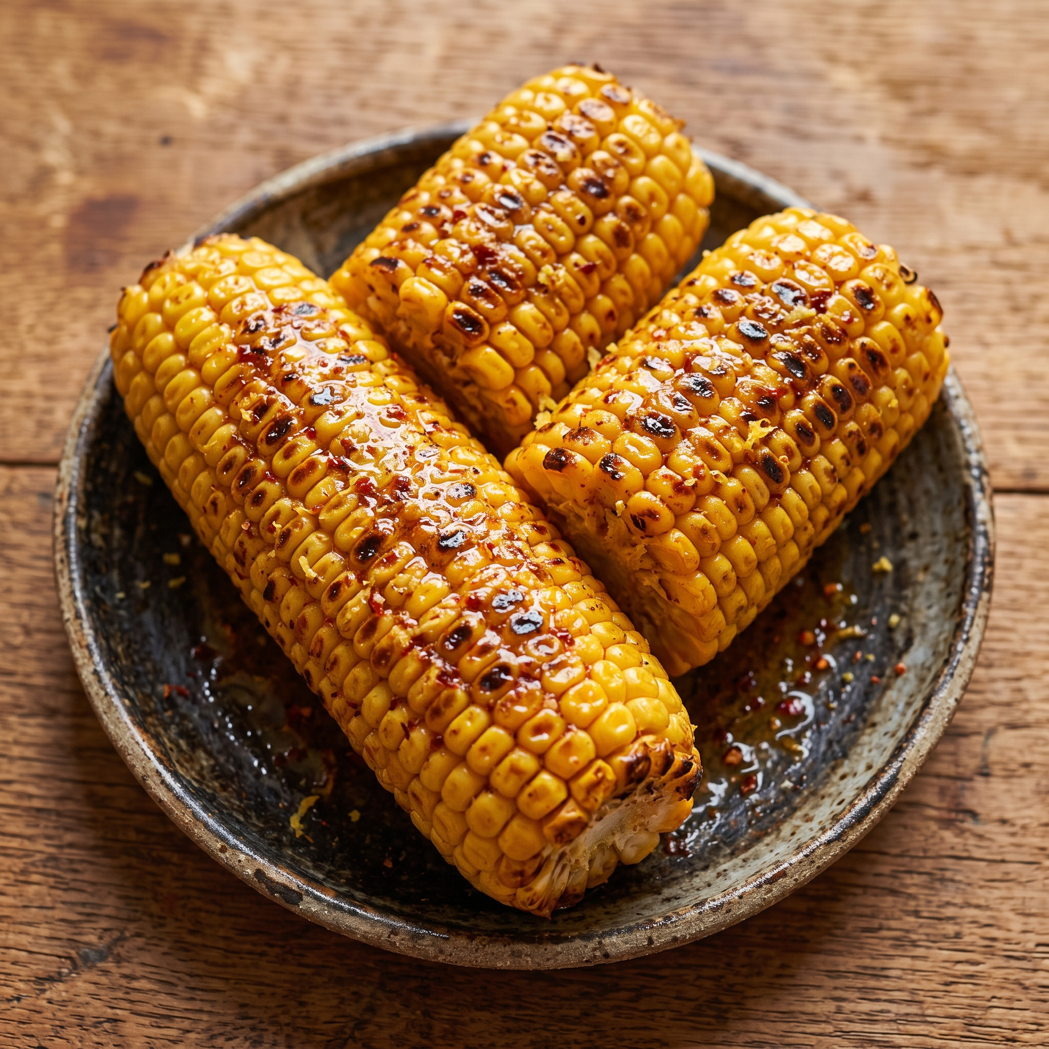 Choclo a la parrilla mit Merkénbutter