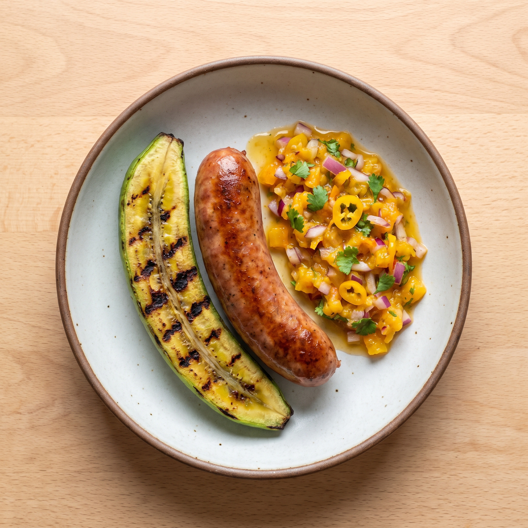 Chorizo amazónico vom Grill
