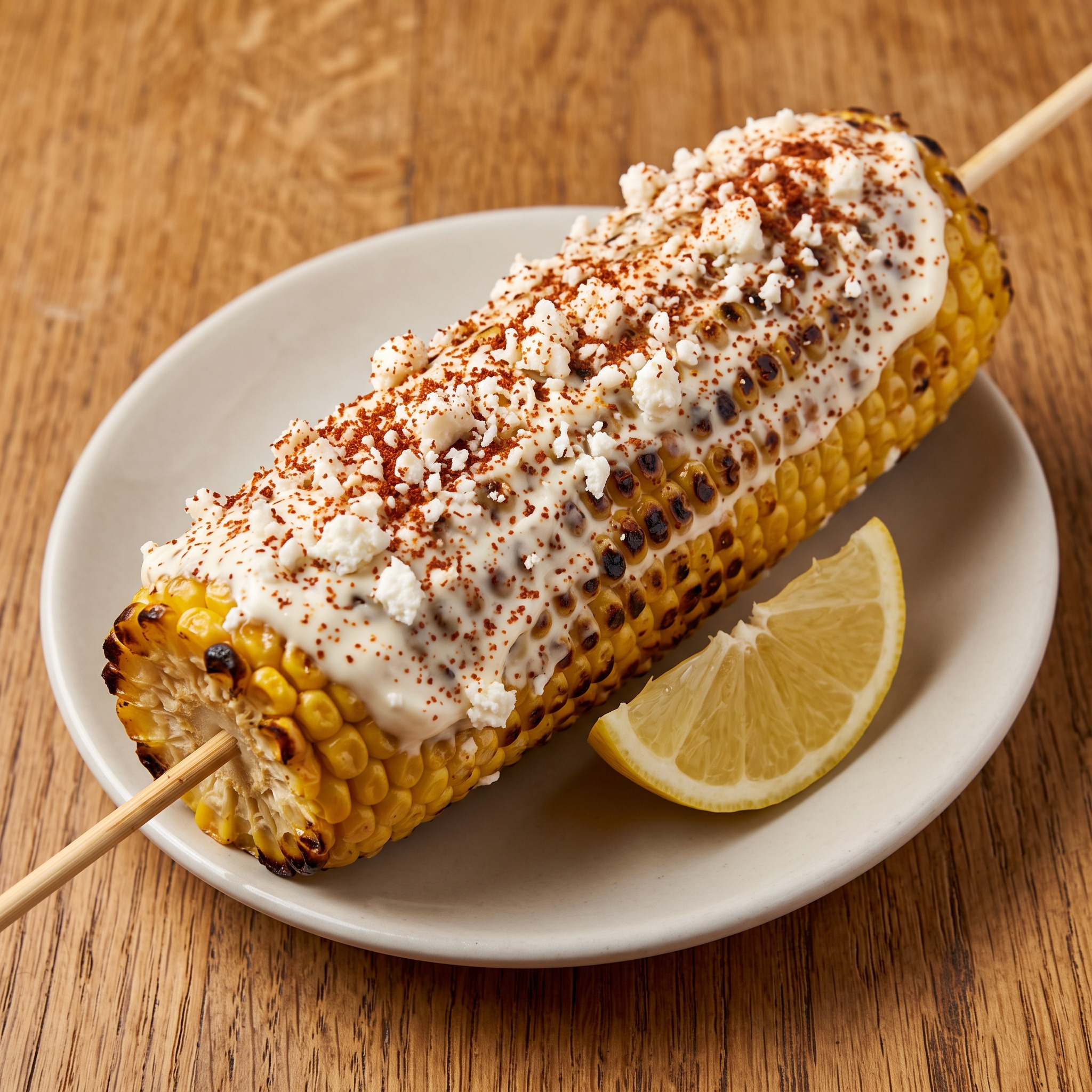 Elotes asados