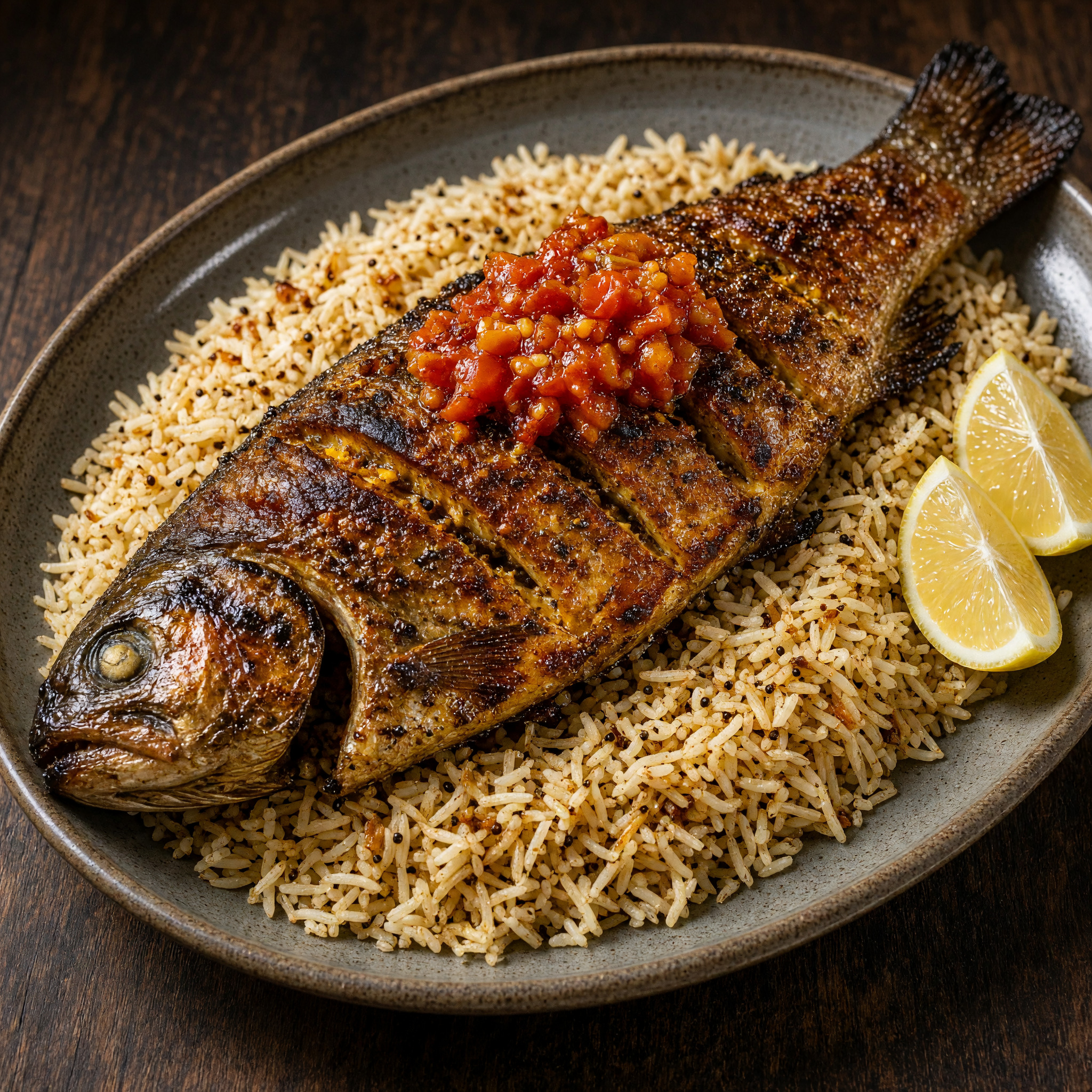 Fish Poleko: Forelle im Bananenblatt