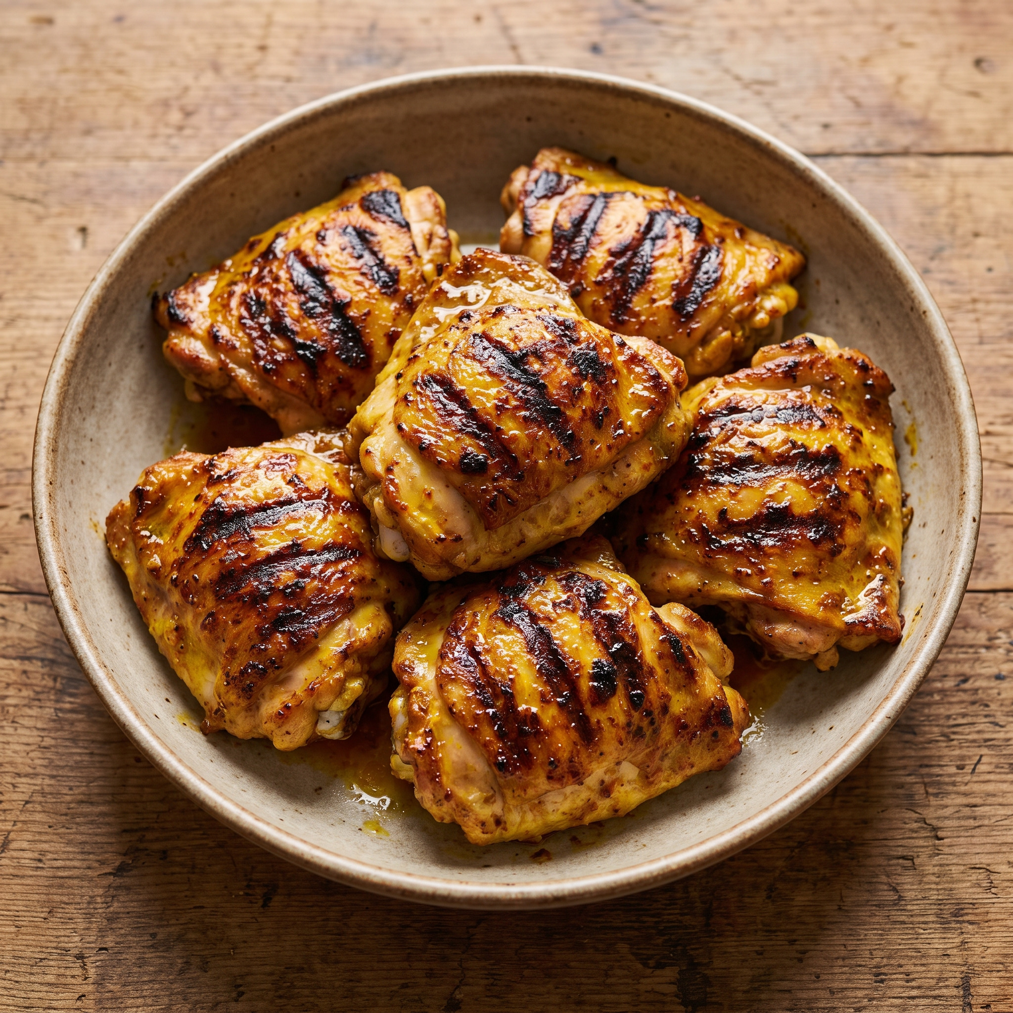 Frakh Meshweya – Hähnchenoberschenkel vom Grill