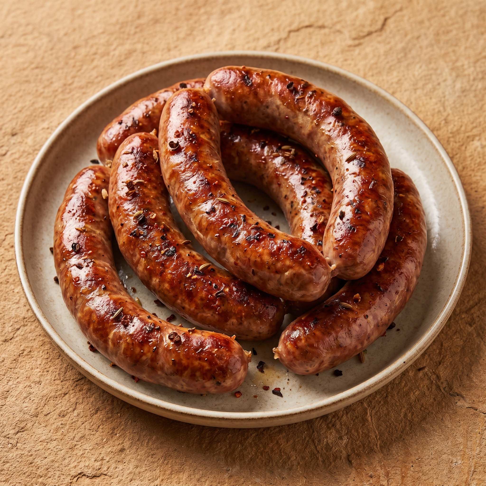 Frische Yunnan-Grillwurst vom Rost