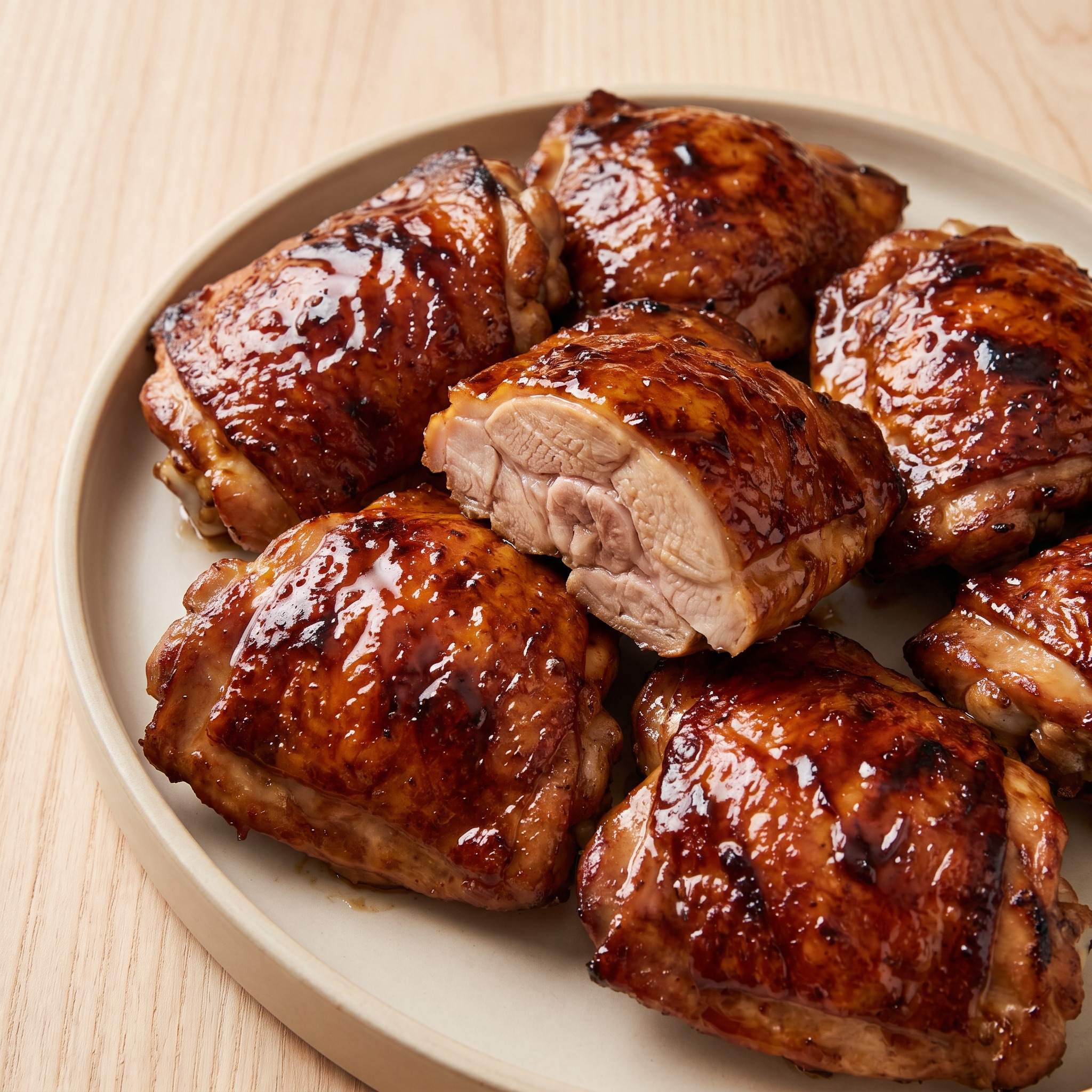 Huli-Huli Chicken mit Hähnchenoberkeulen