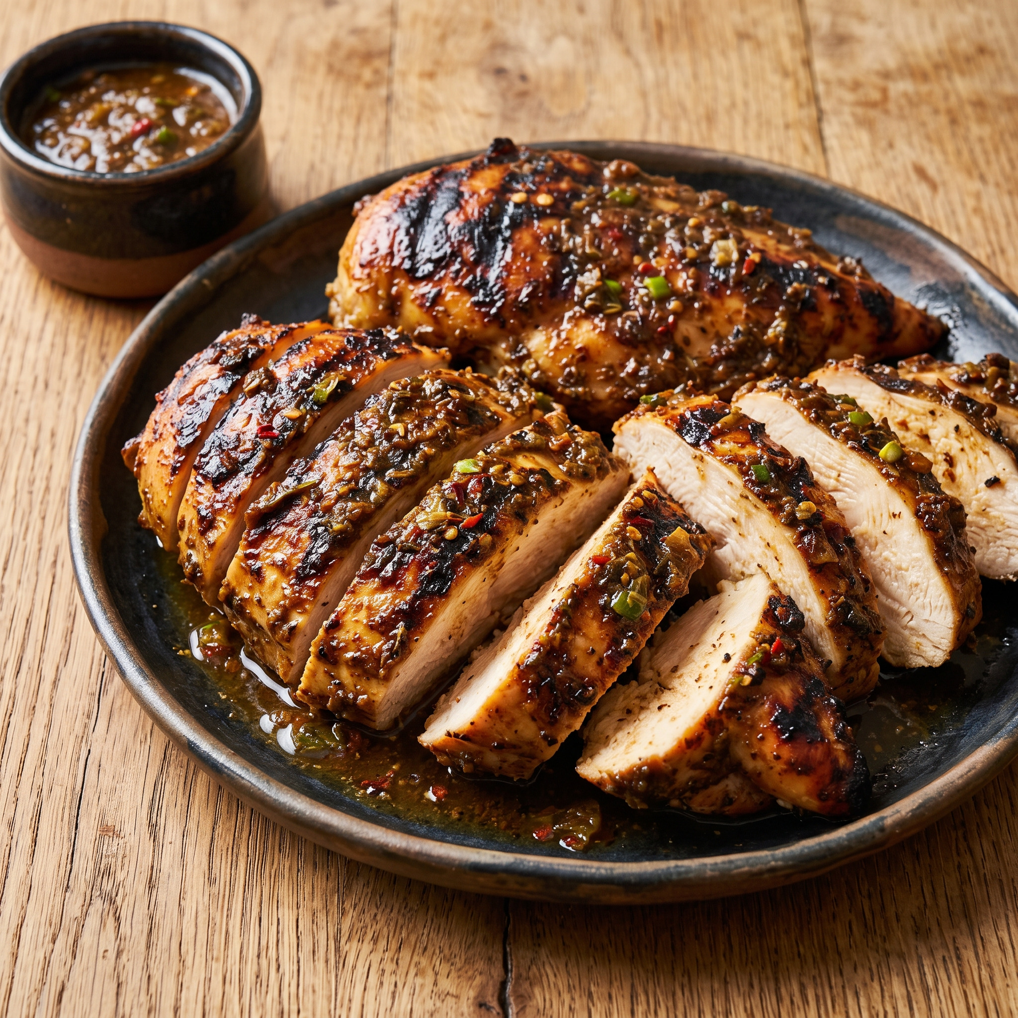 Jerk-Hähnchenbrust vom Grill