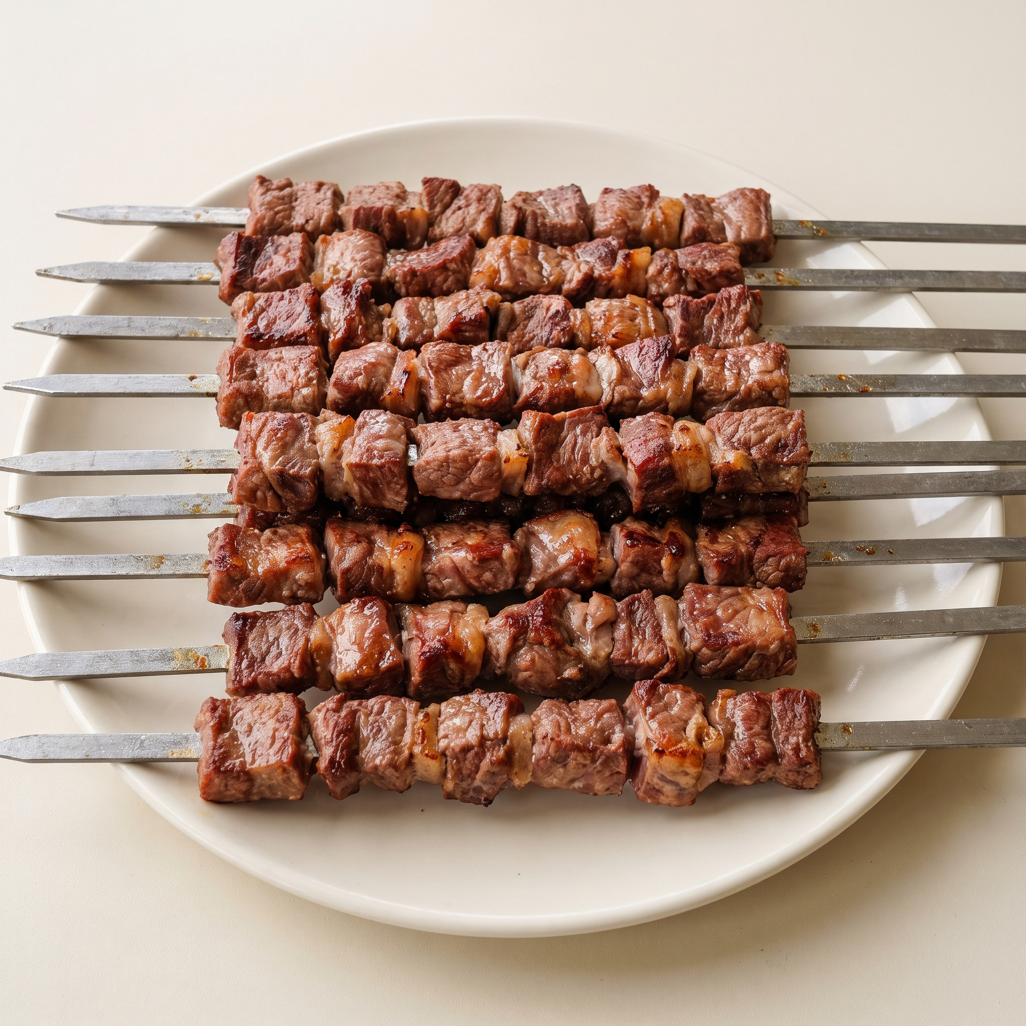 Kuzu Kaburga Şiş über Holzkohle