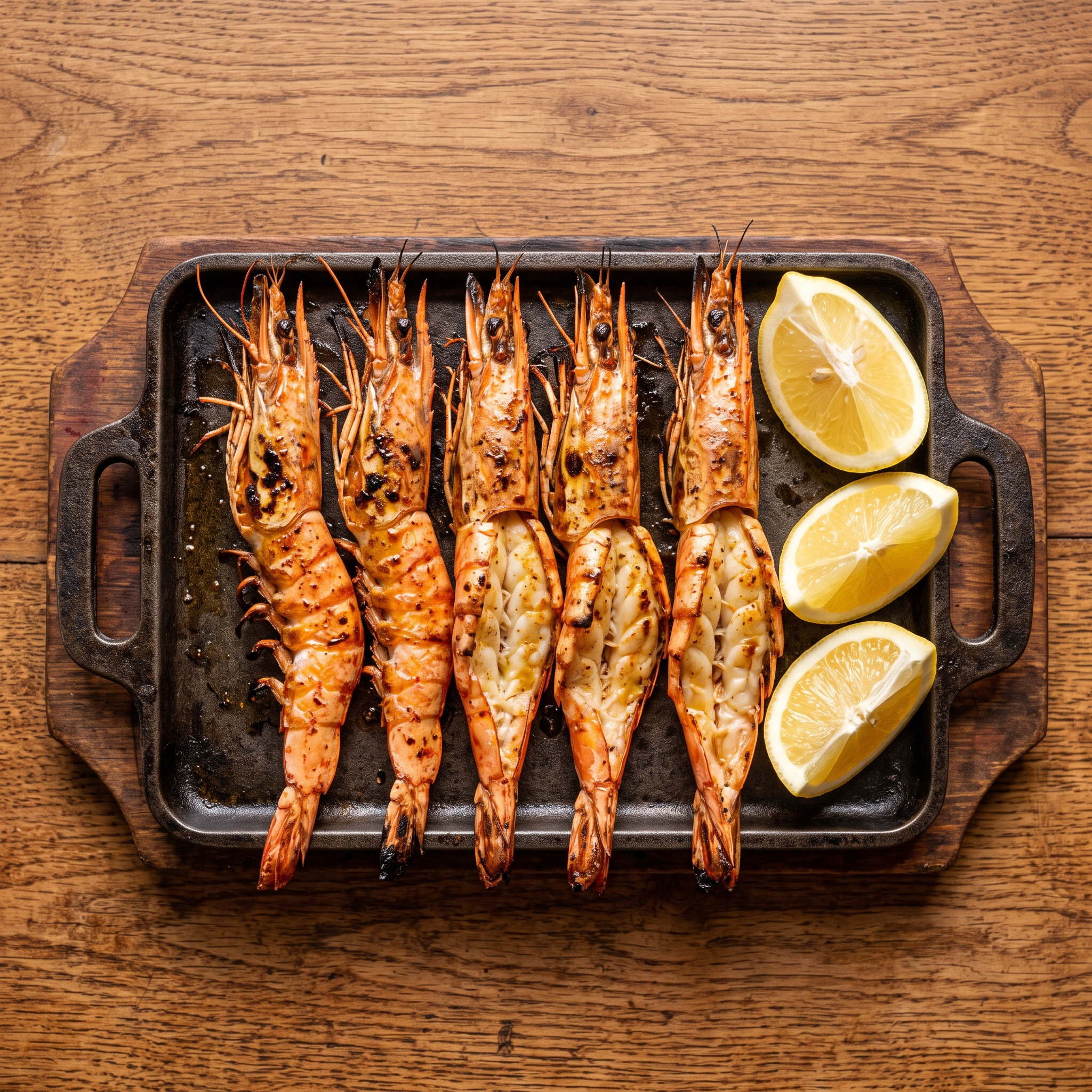 Langostinos en las brasas: Argentinische Grillküche