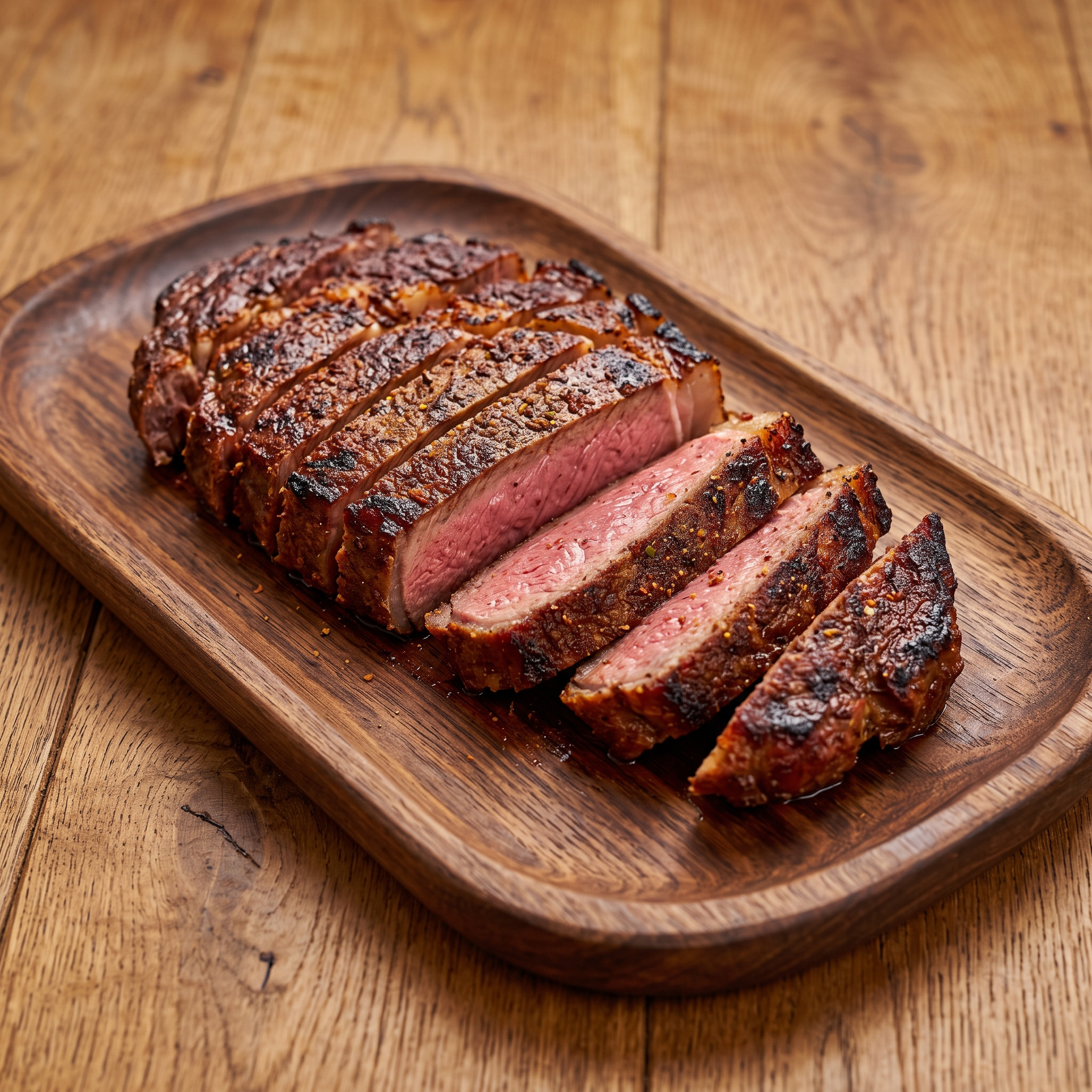 Entrecôte mit marokkanischer Würzpaste