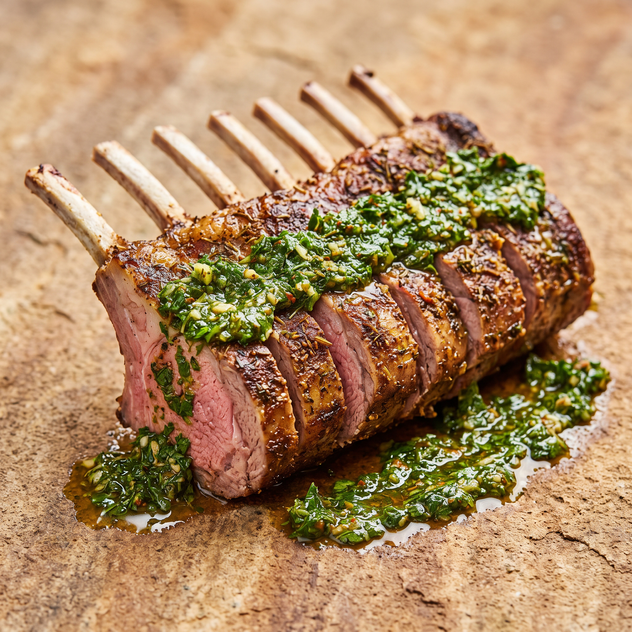 Lammkarree mit marokkanischer Chermoula