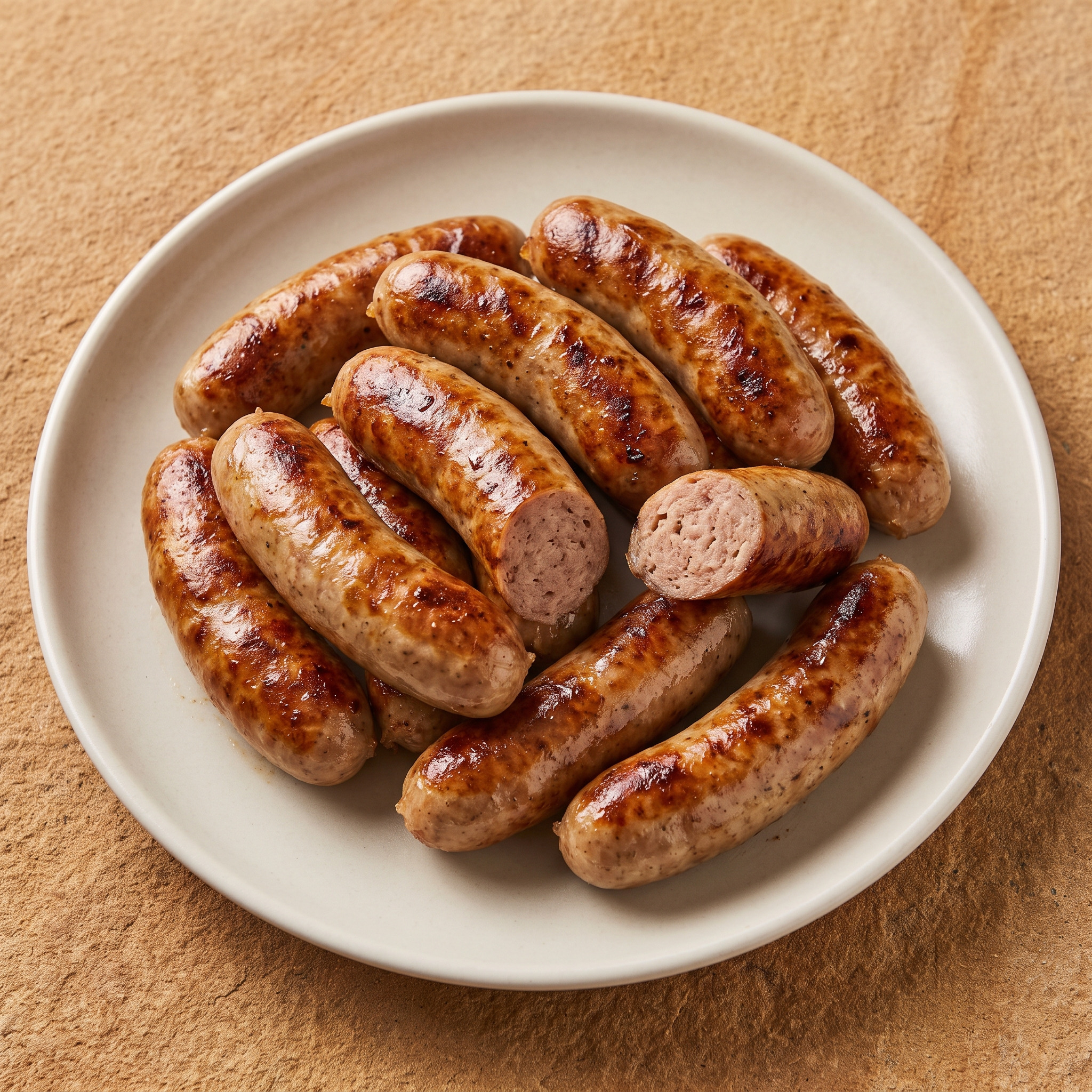 Nürnberger Rostbratwürste vom Grill