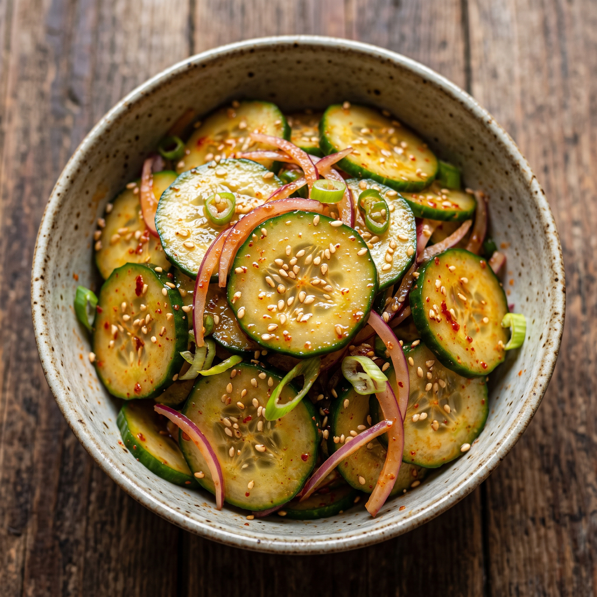 Oi Muchim: koreanischer Gurkensalat