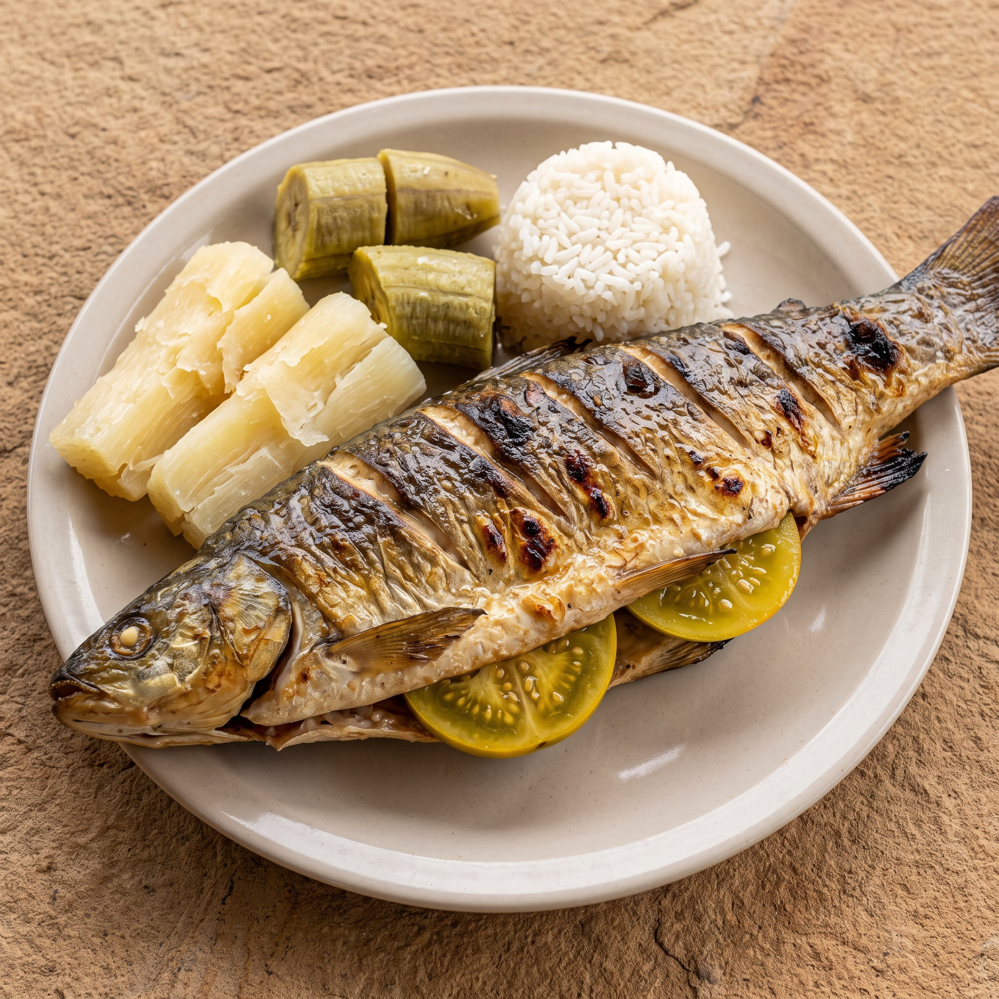 Pescado con lulo chocoano vom Grill