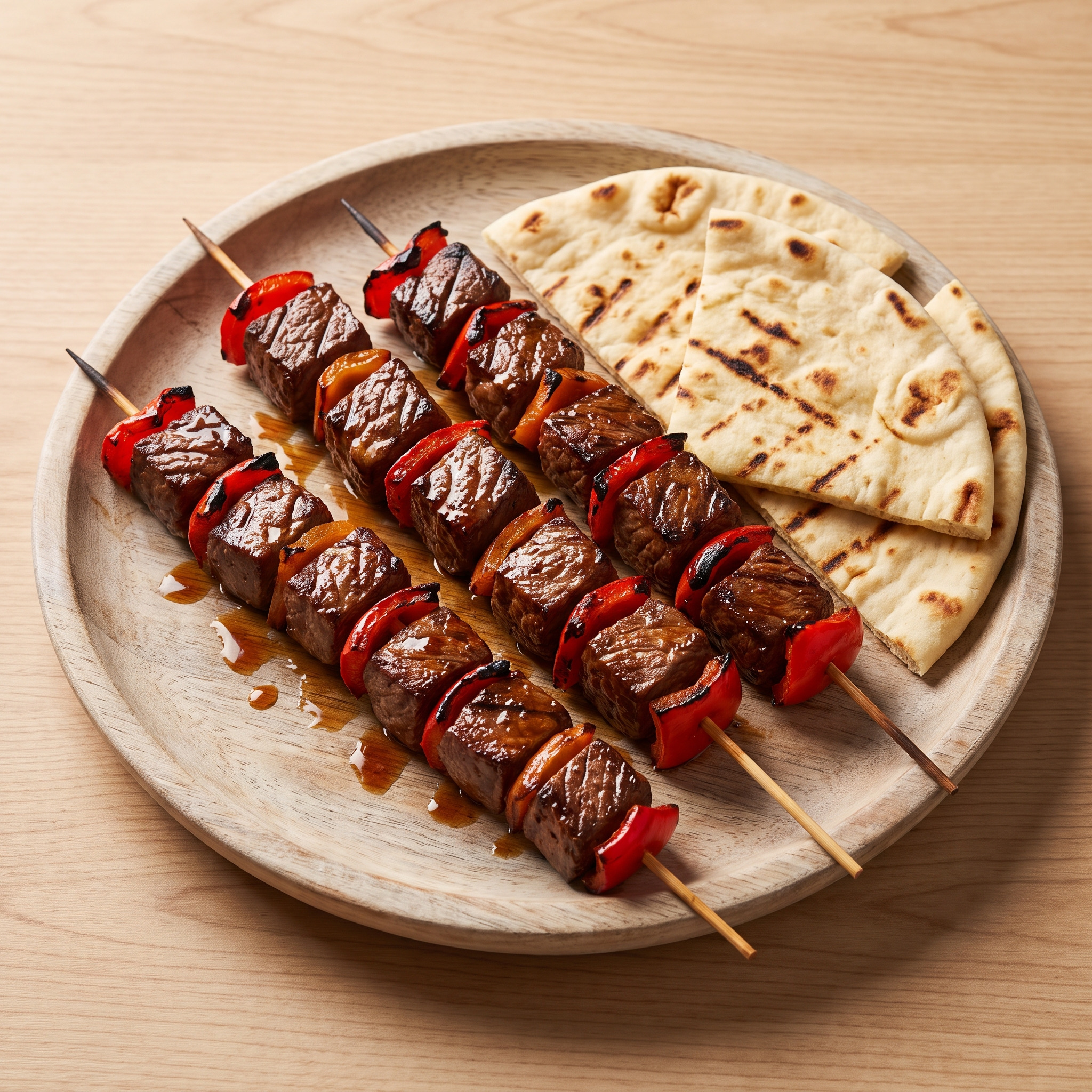 Picanha-Spieße mit Ahornbier-Marinade
