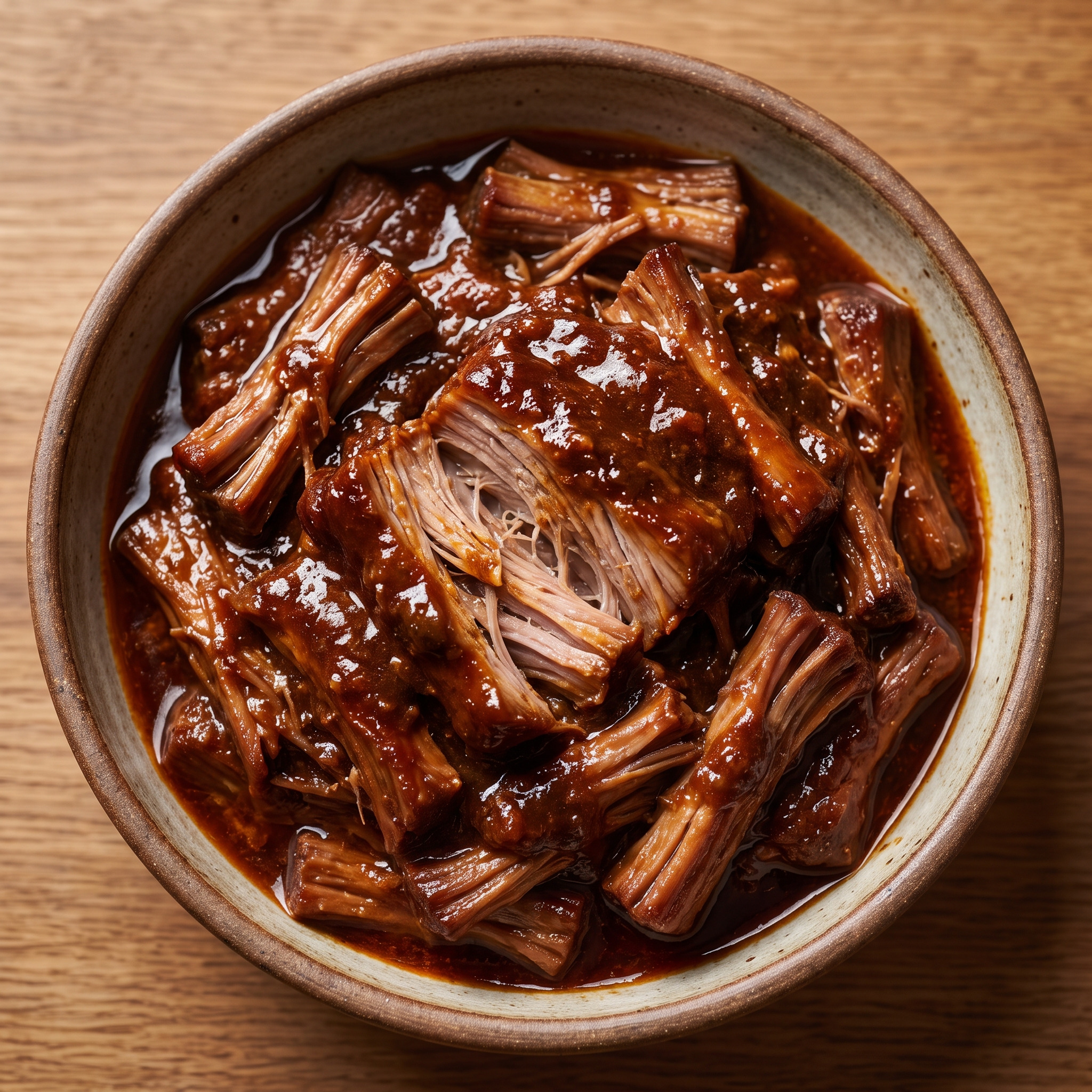 Pulled Pork mit chinesischer Würzung