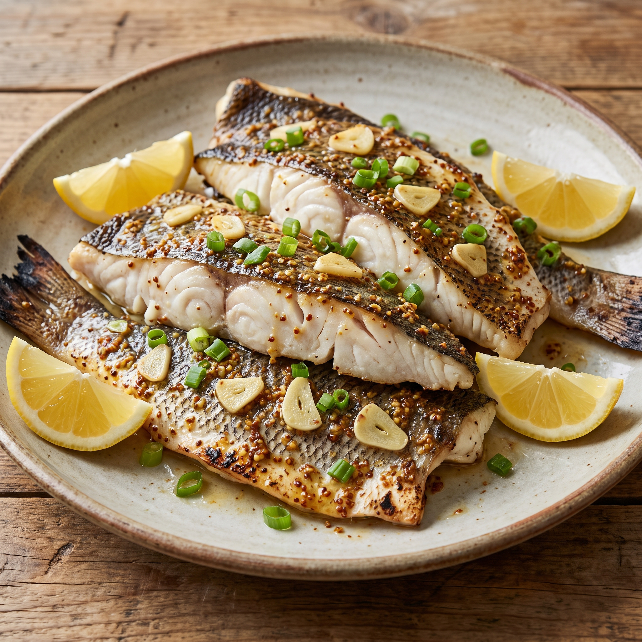Fisch mit eigener Grillschale