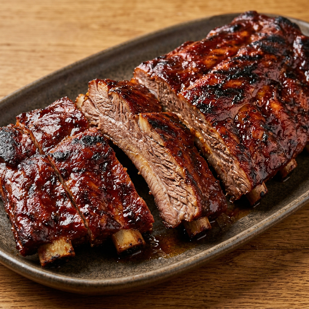 Schweizer Spareribs mit BBQ-Marinade