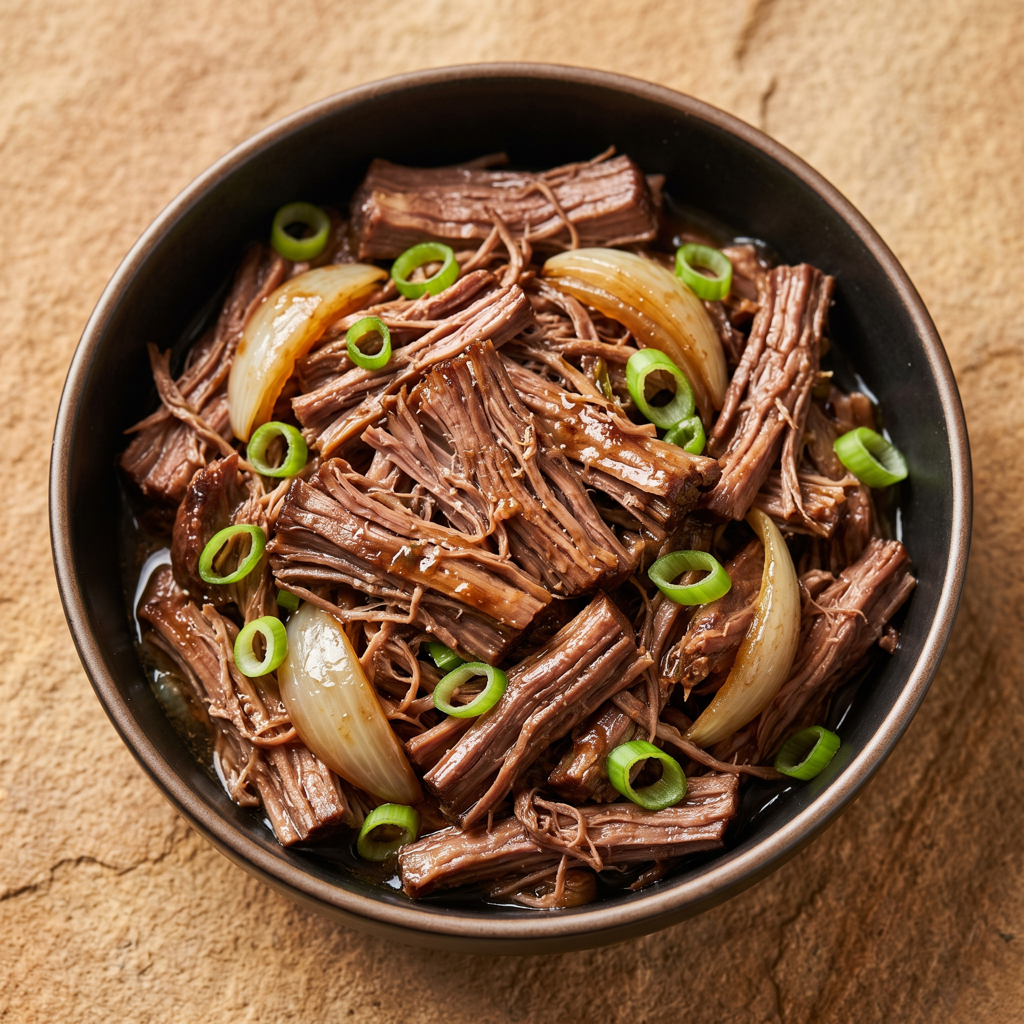 Shanghai-inspiriertes Smoked Pulled Beef