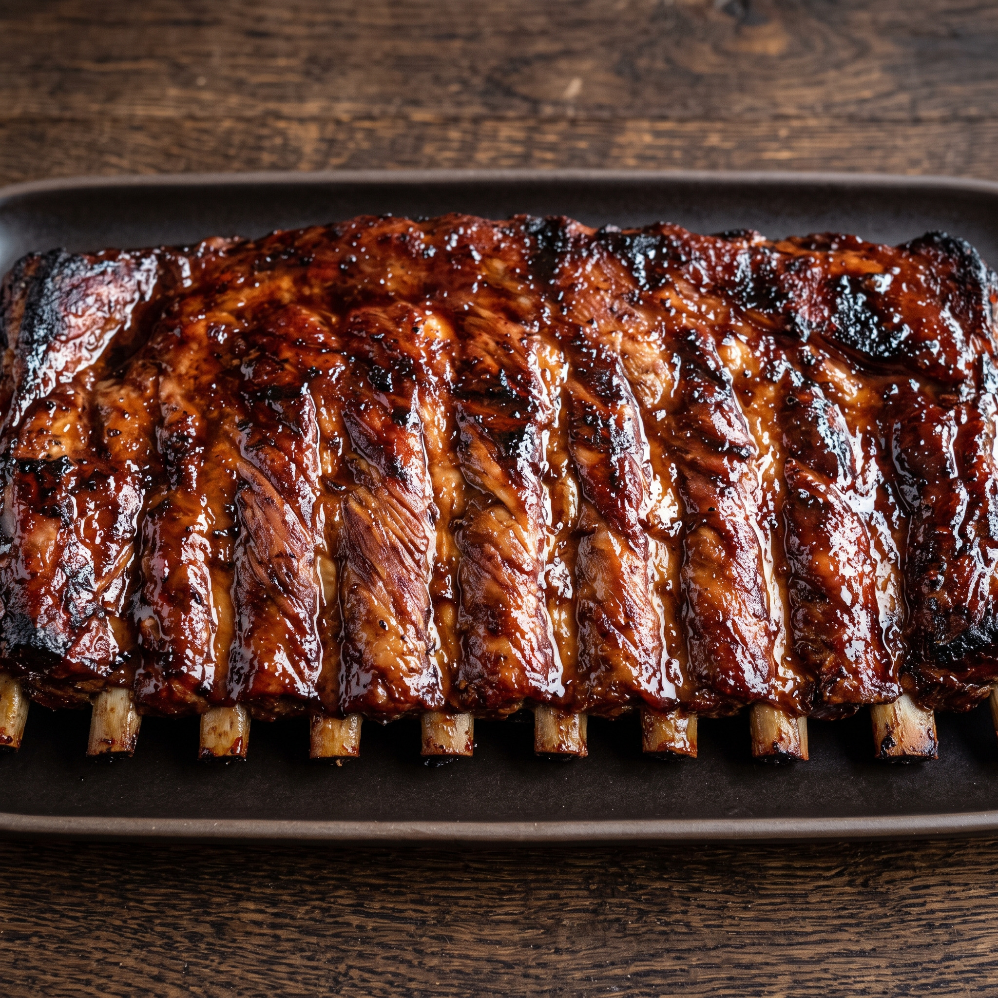 Spareribs mit Kirsch-Essig-Marinade