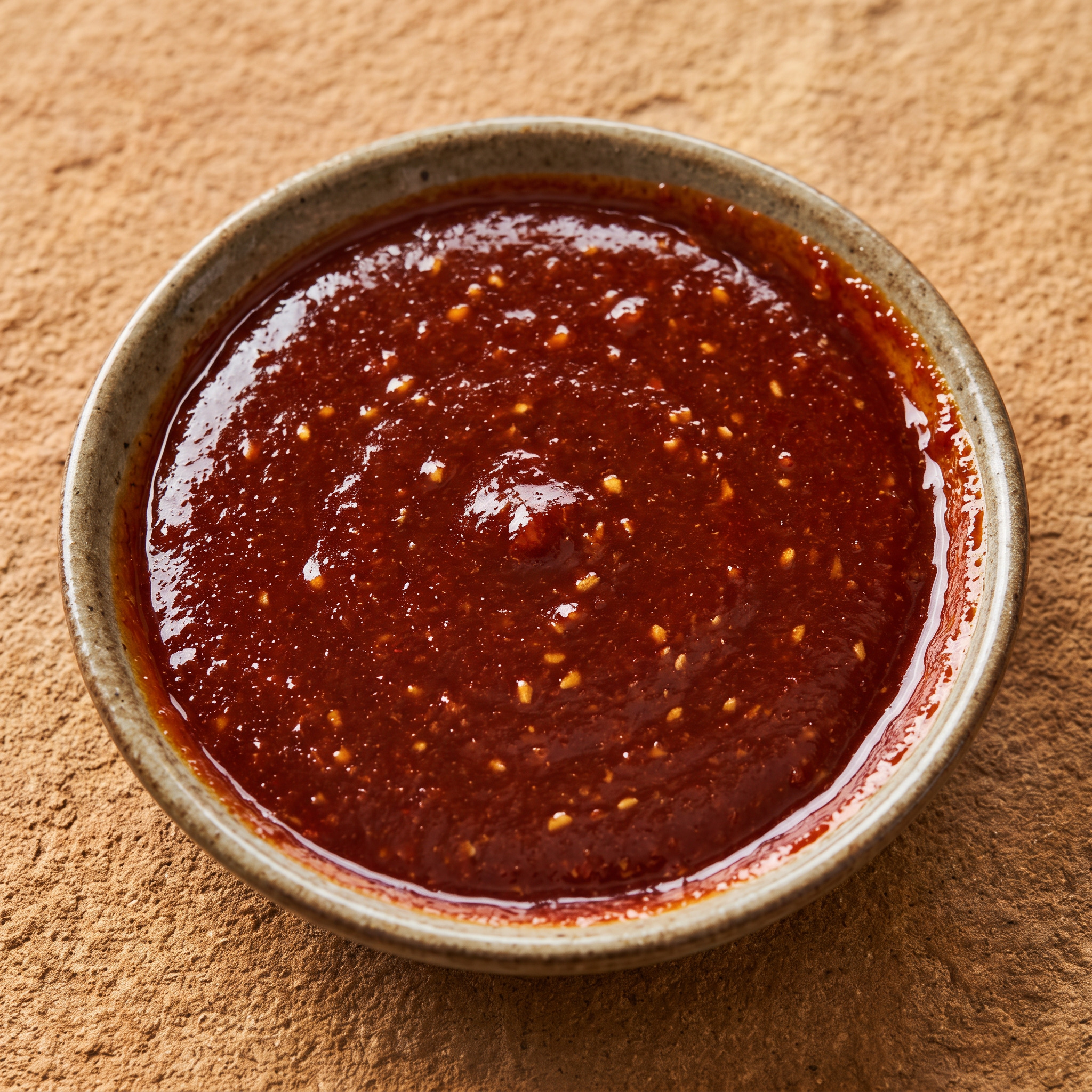 Süß-scharfe Dakkochi-Gochujang-Bestreichsauce
