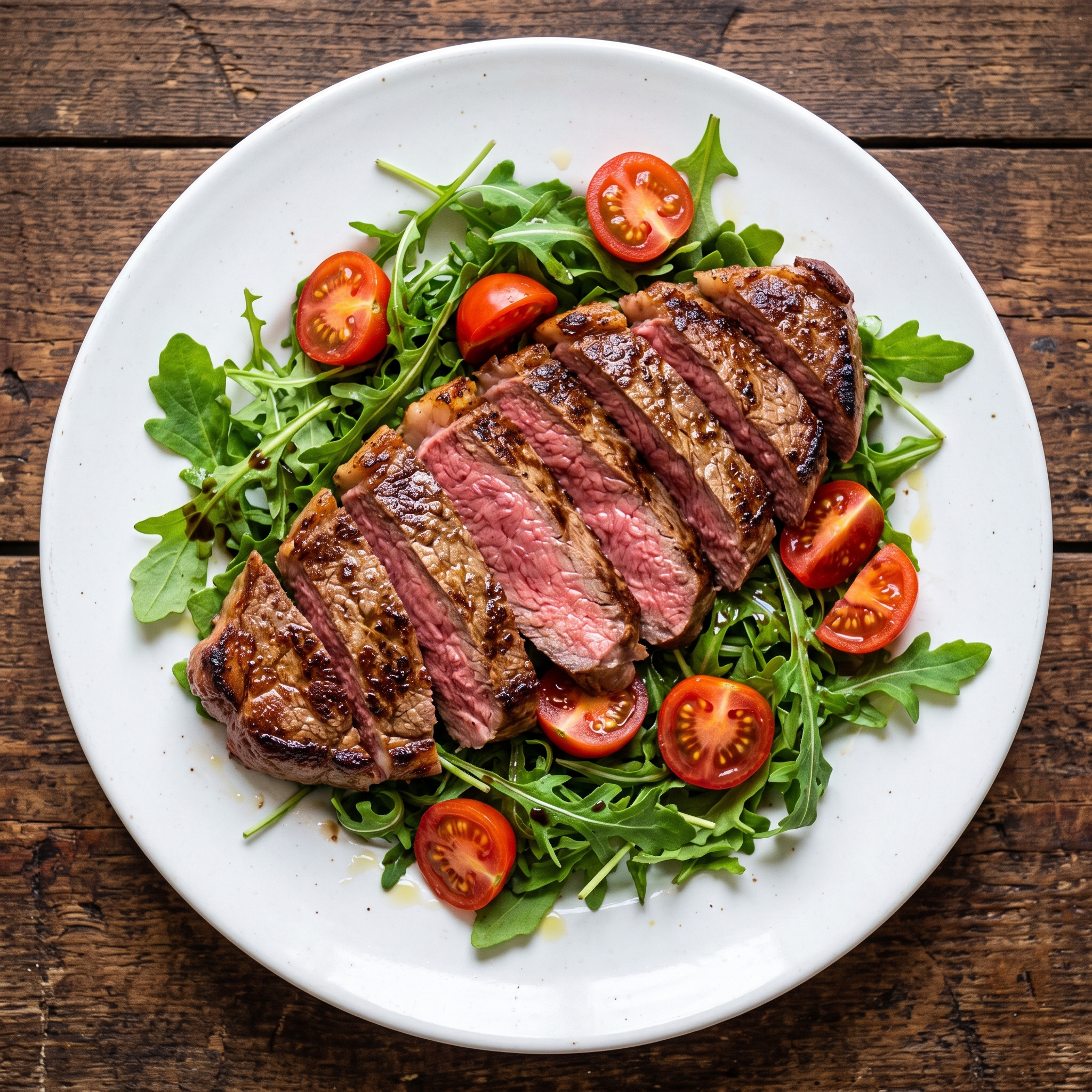 Tagliata di manzo vom direkten Grill