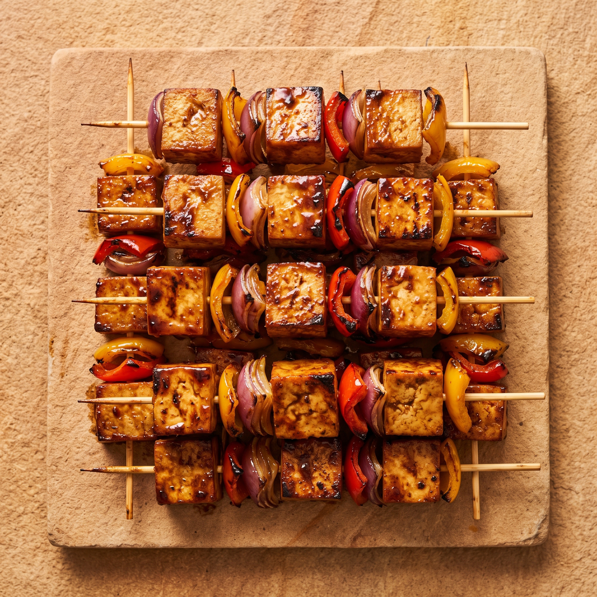 Tofu-Sosaties vom Braai