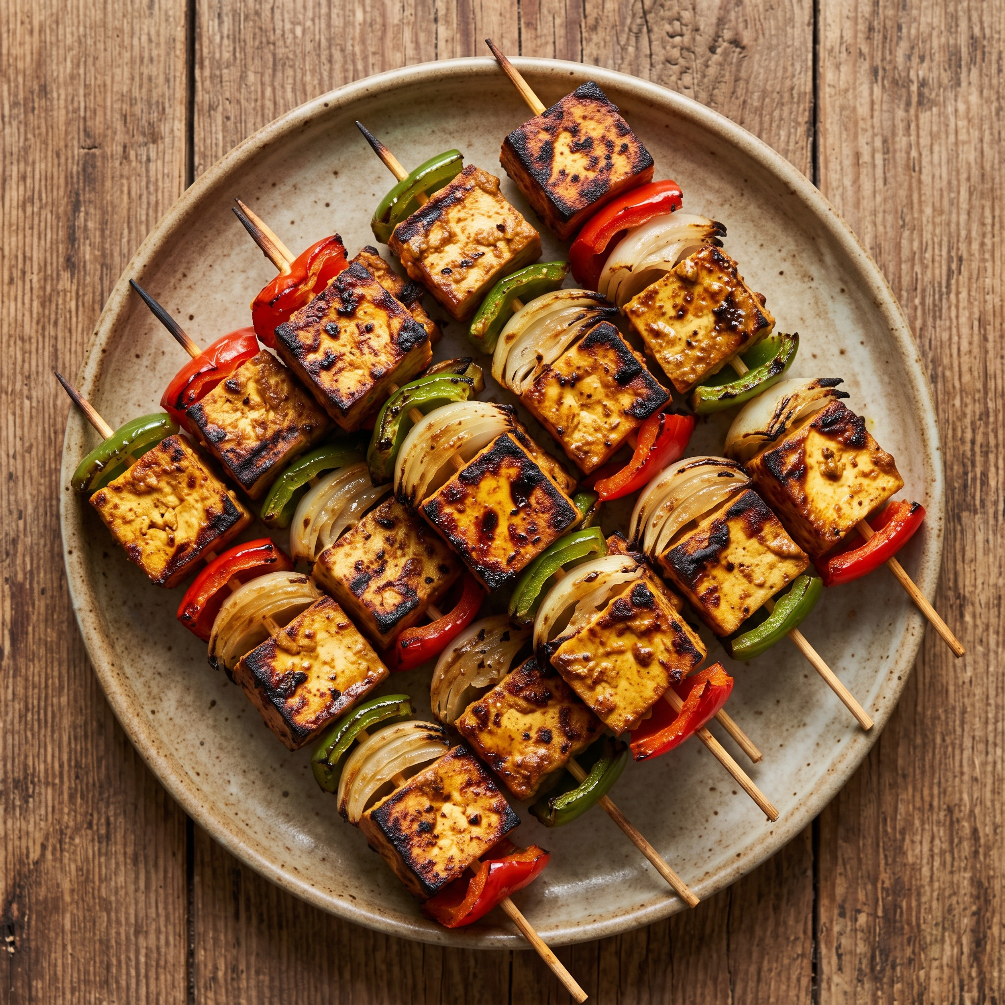 Tofu Tikka vom Grill