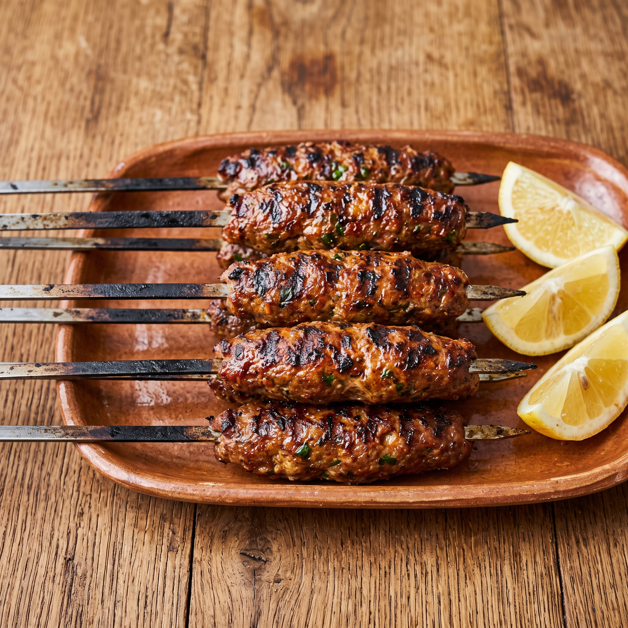 Tunisische Lamm-Kefta-Spieße vom Grill