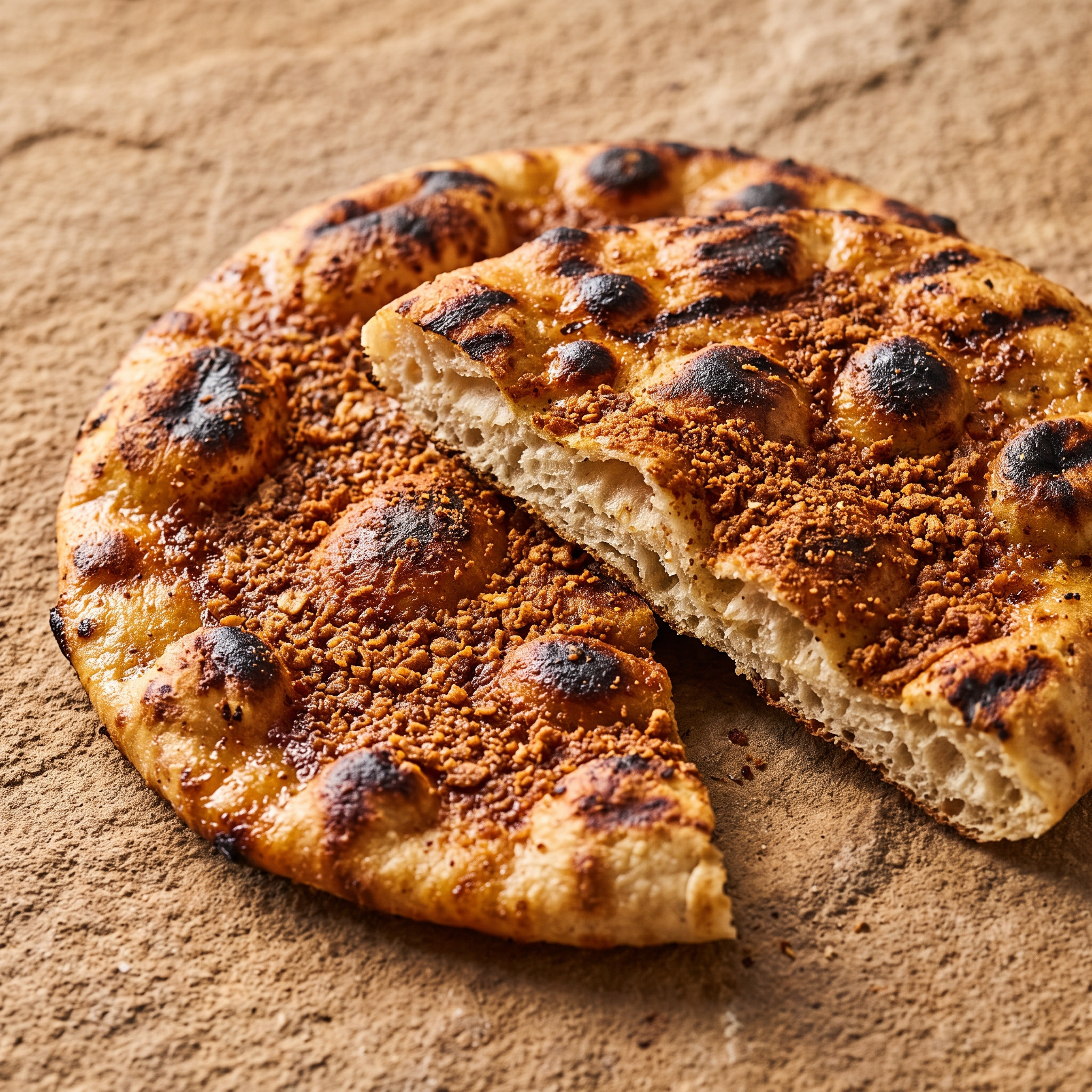 Yaji-Fladenbrot vom Grill
