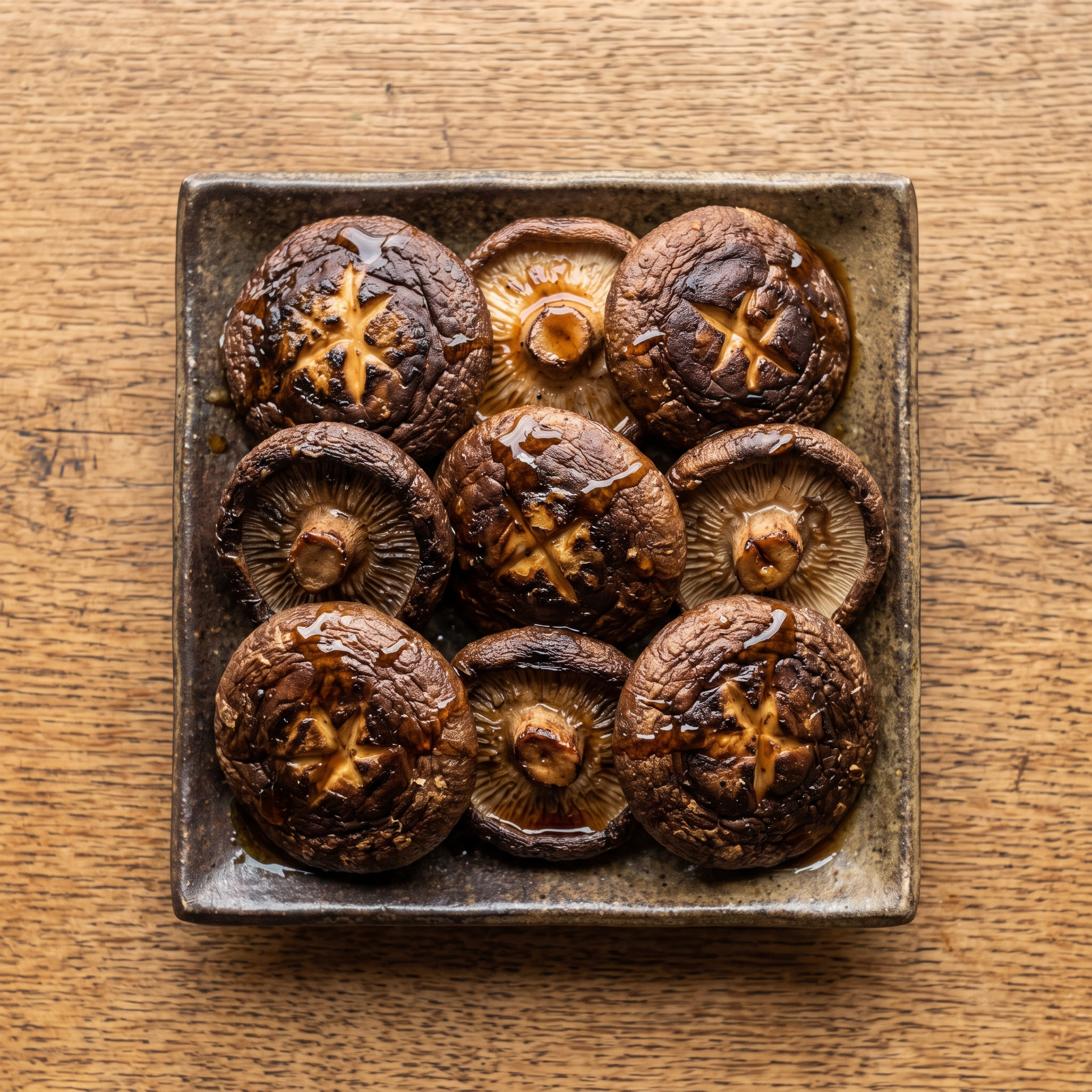 Yaki shiitake mit Ponzu
